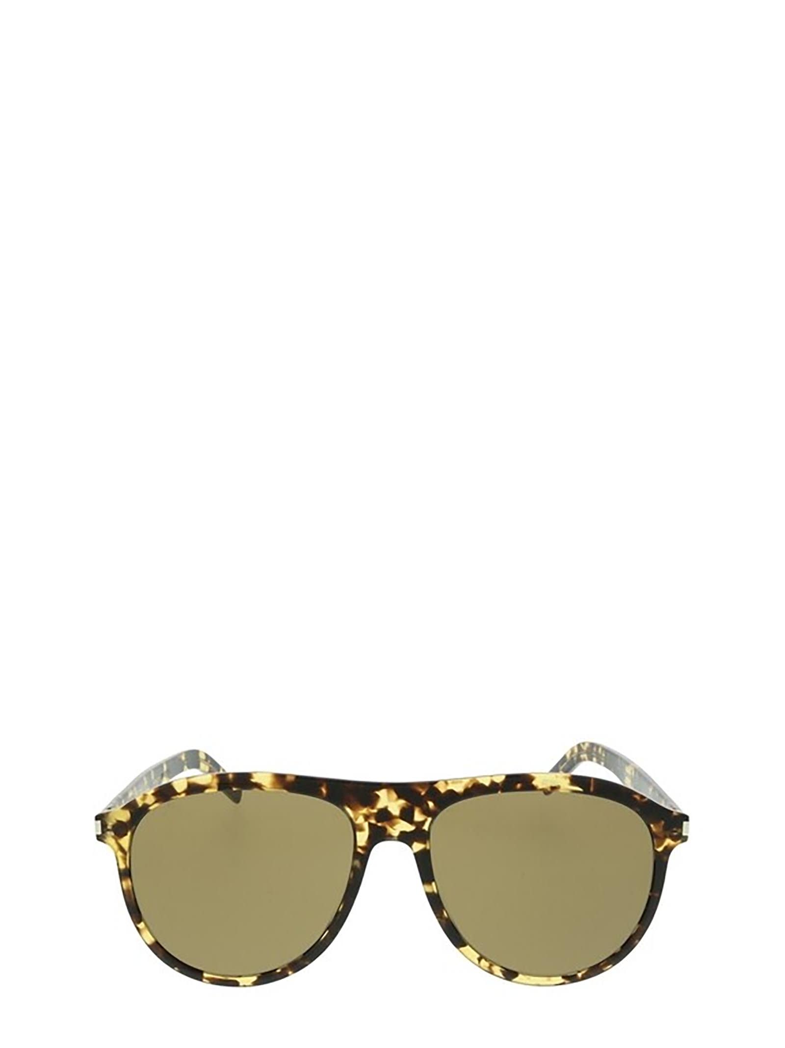 Saint Laurent Saint Laurent Sl 432 Slim Yellow Havana Sunglasses