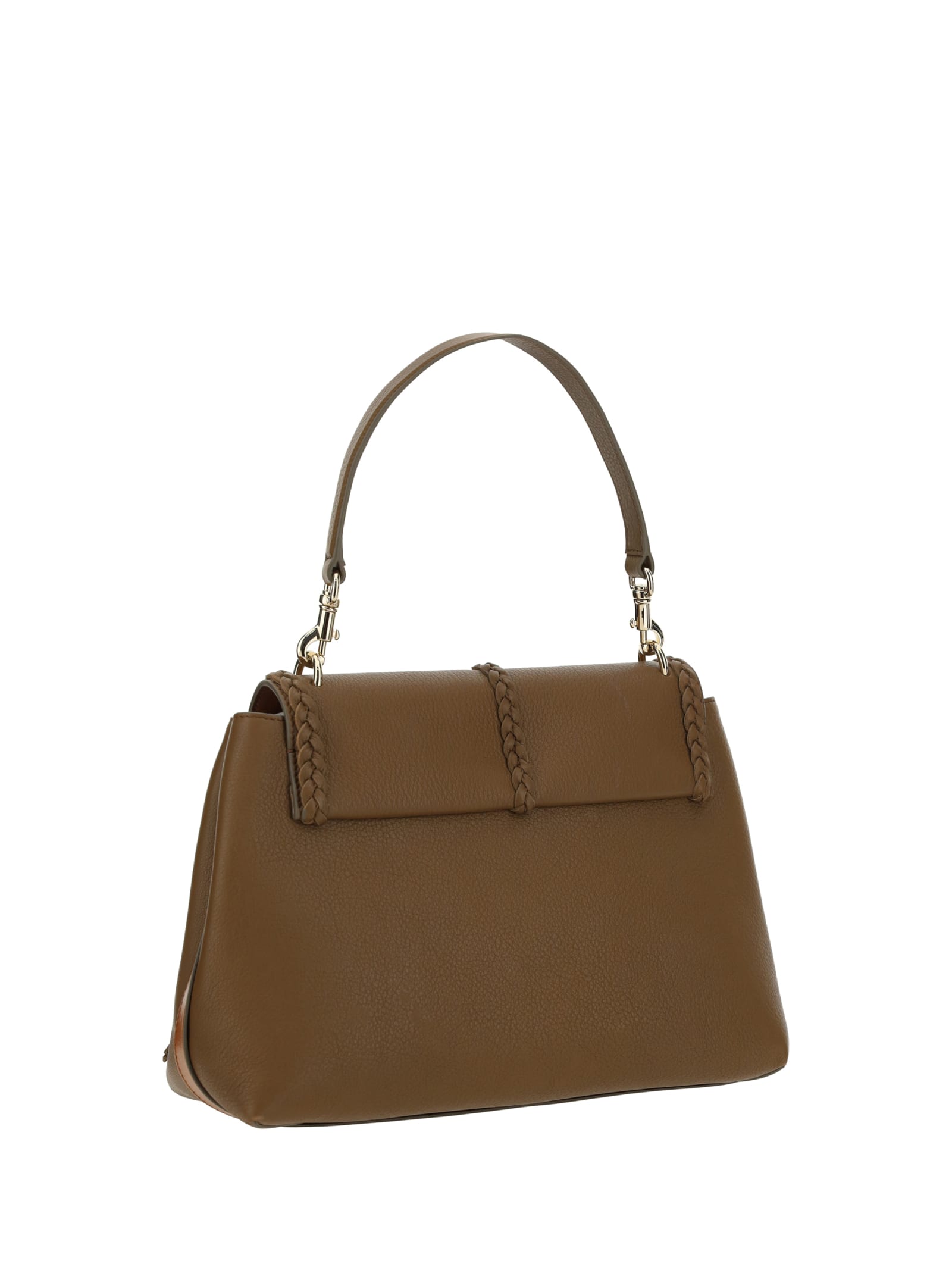 Shop Chloé Penelope Handbag In Dark Nut