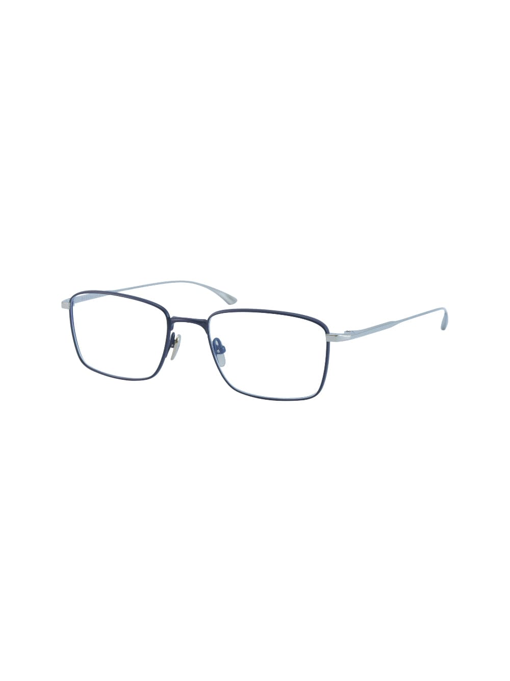 Masunaga Lex - Blue & Satin Silver Glasses