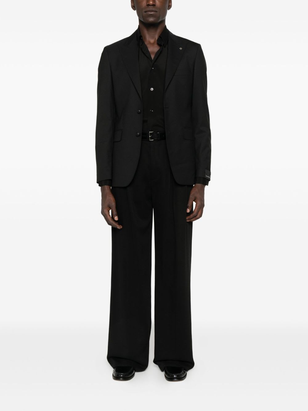 Tagliatore Two-button Blazer In Black