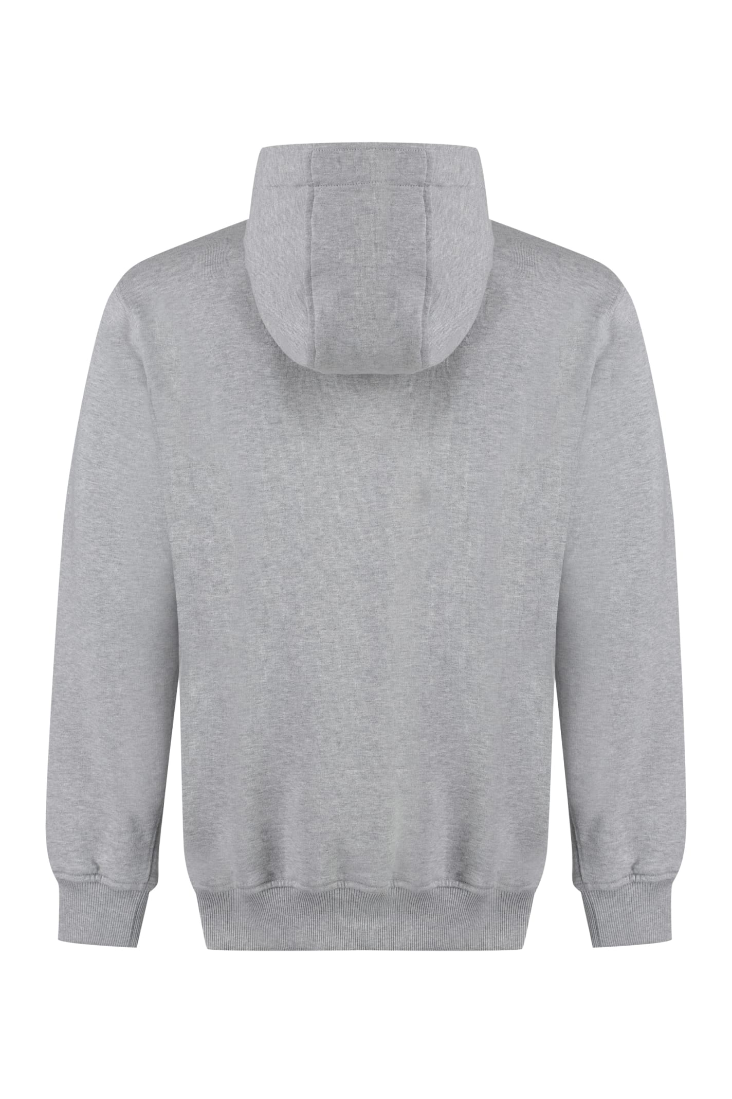 Shop Comme Des Garçons Shirt Lacoste X Comme Des Garçons - Cotton Hoodie In Grey