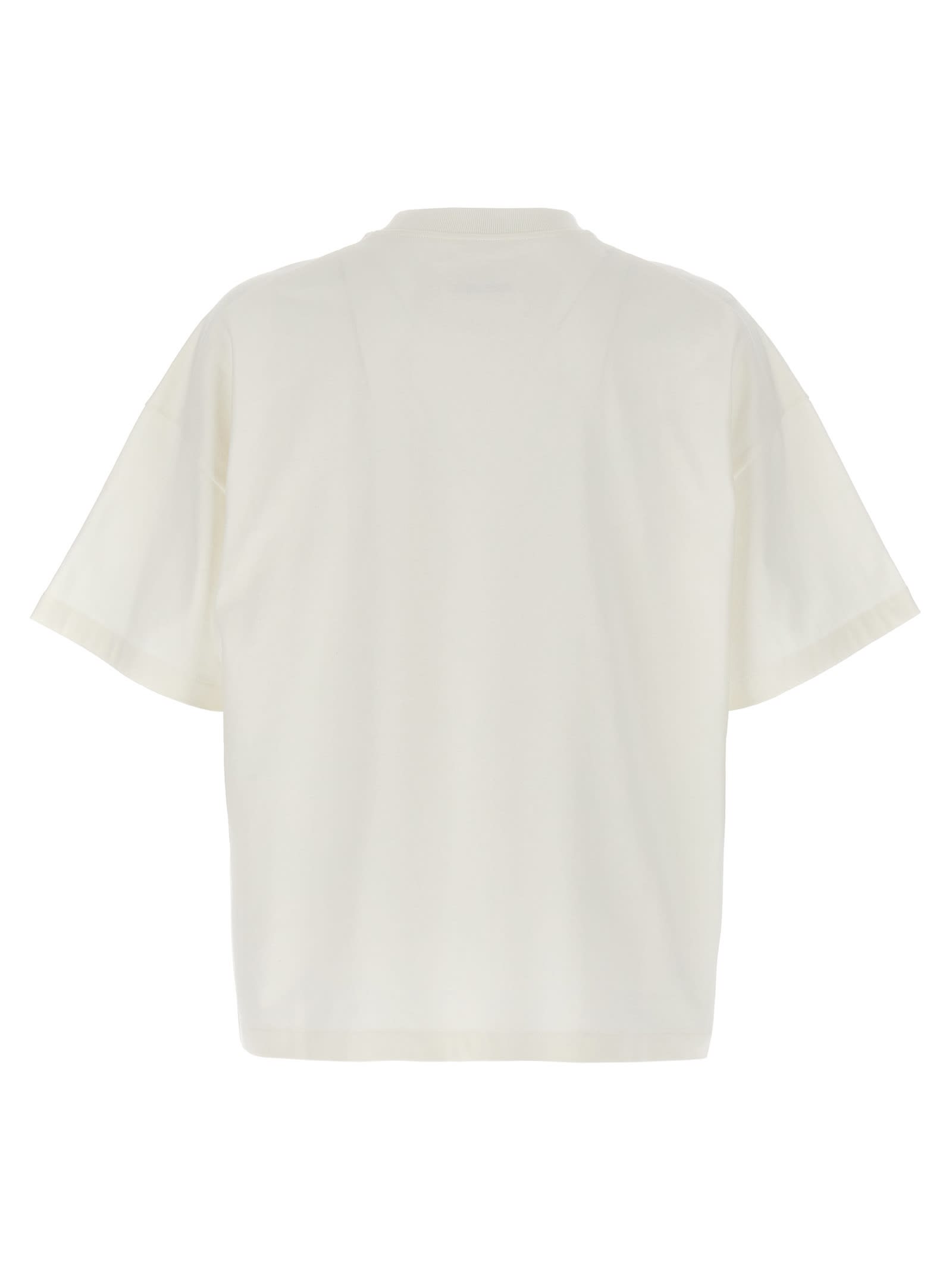 Shop Jil Sander Logo Print T-shirt In White