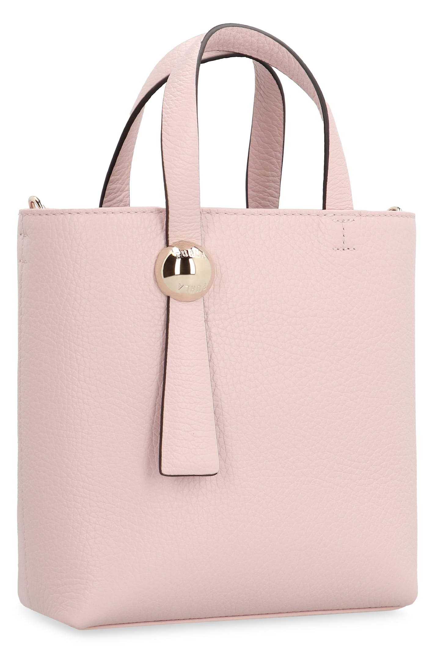 Shop Furla Sfera Leather Handbag In Corolla