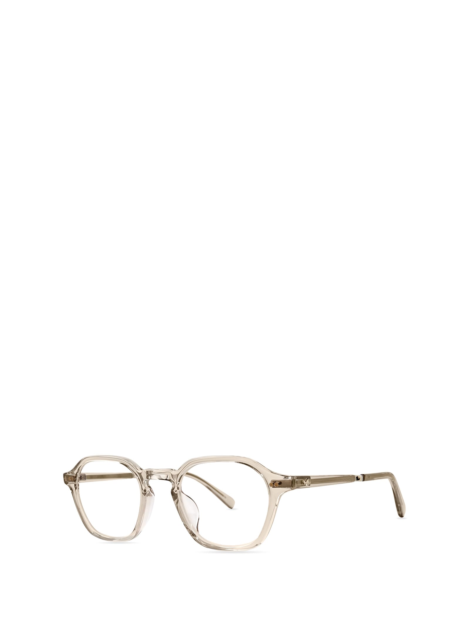 Shop Mr Leight Rell Ii C Dune-white Gold Glasses