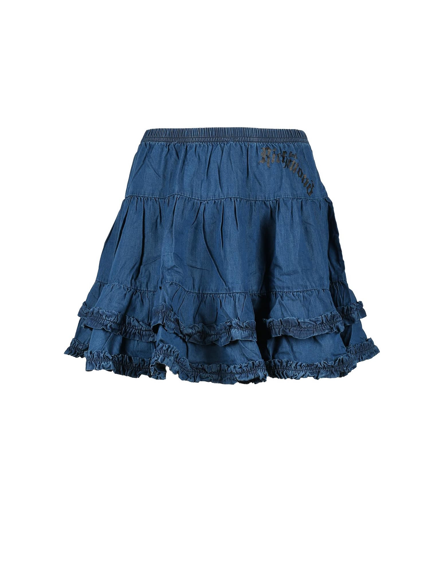 John Richmond Womens Blue Skirt