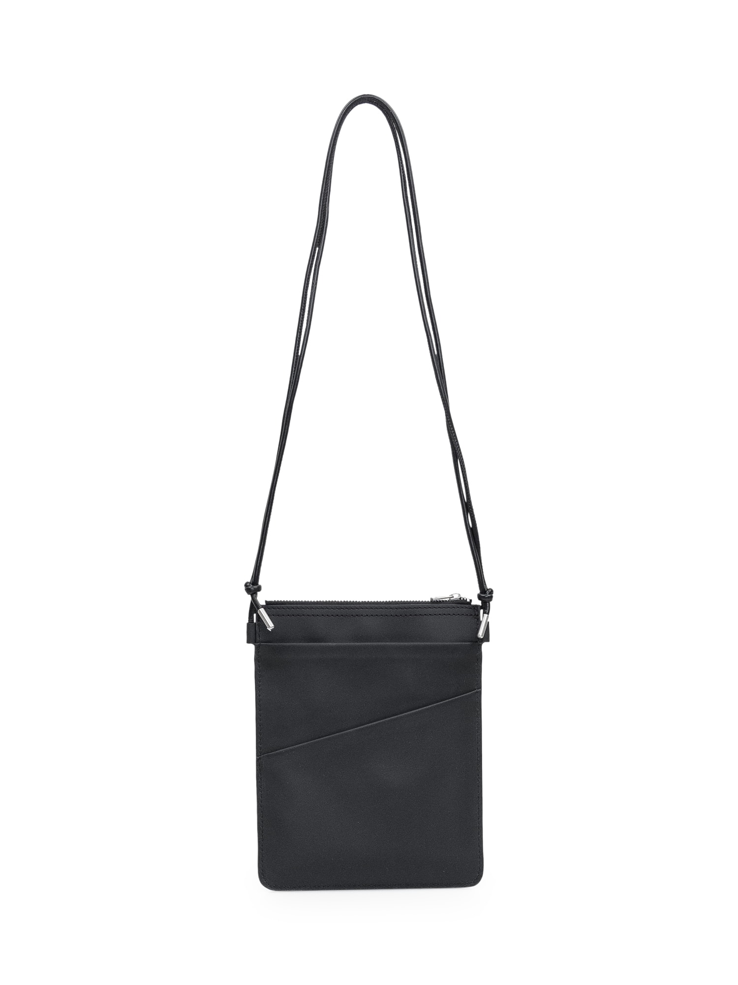 Shop Y-3 Crossbody Bag In Black/talc