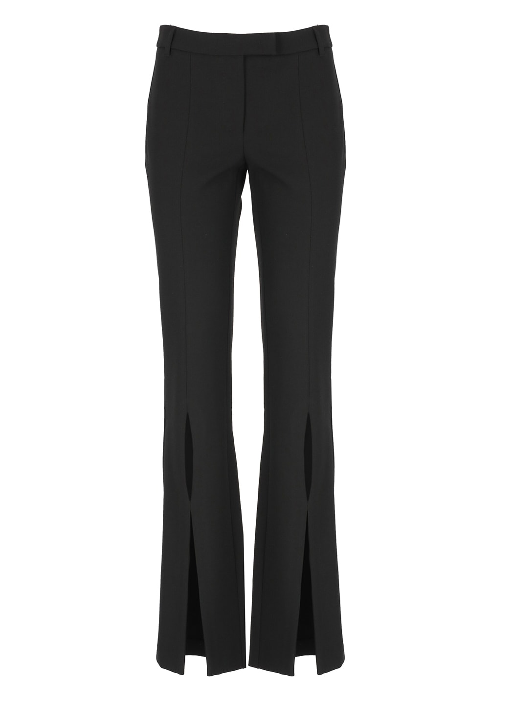 Versace Jeans Couture Tailor Trousers With Cut-out Details In Black
