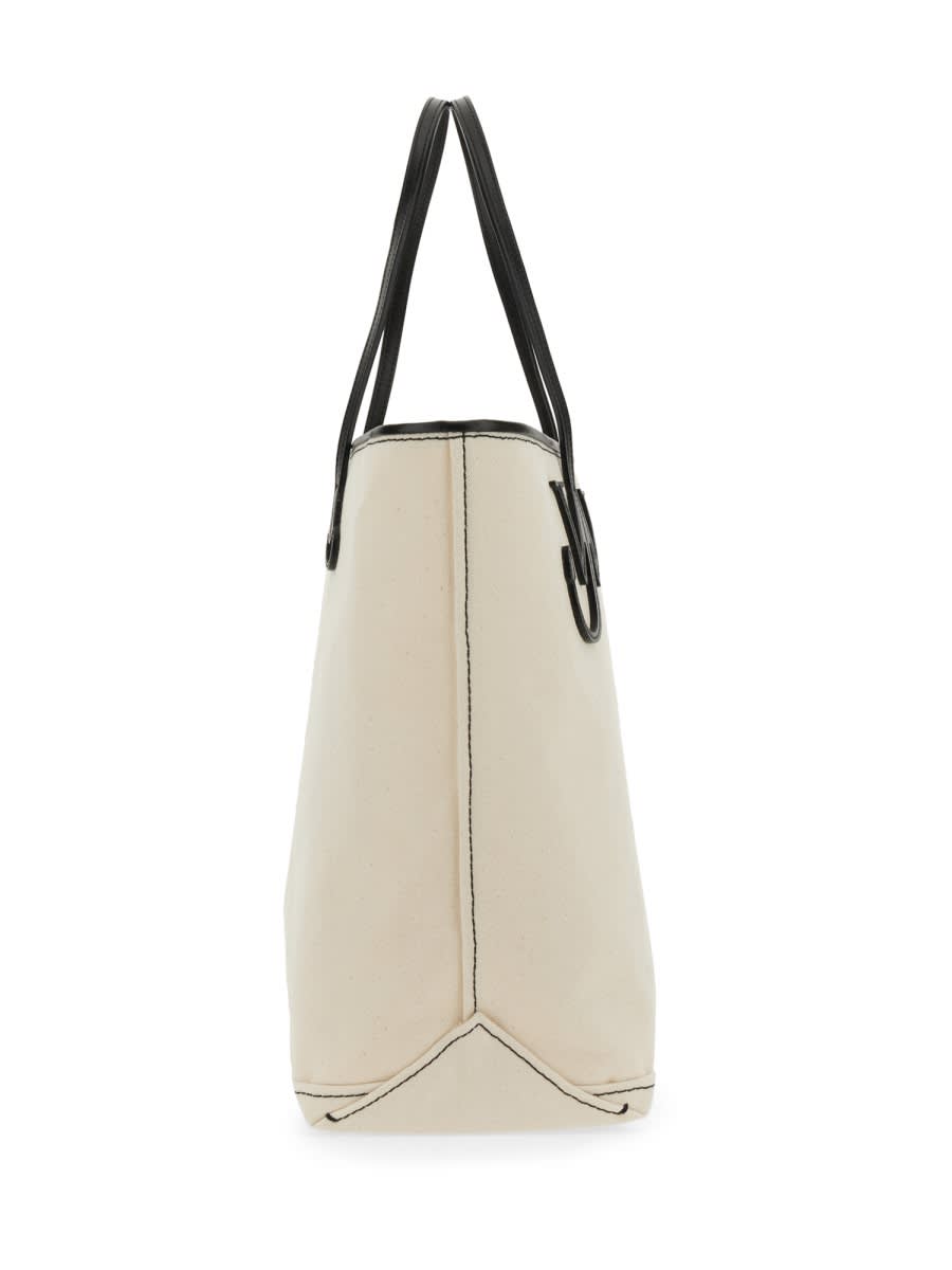 Shop Jw Anderson Tall Anchor Tote Bag In White