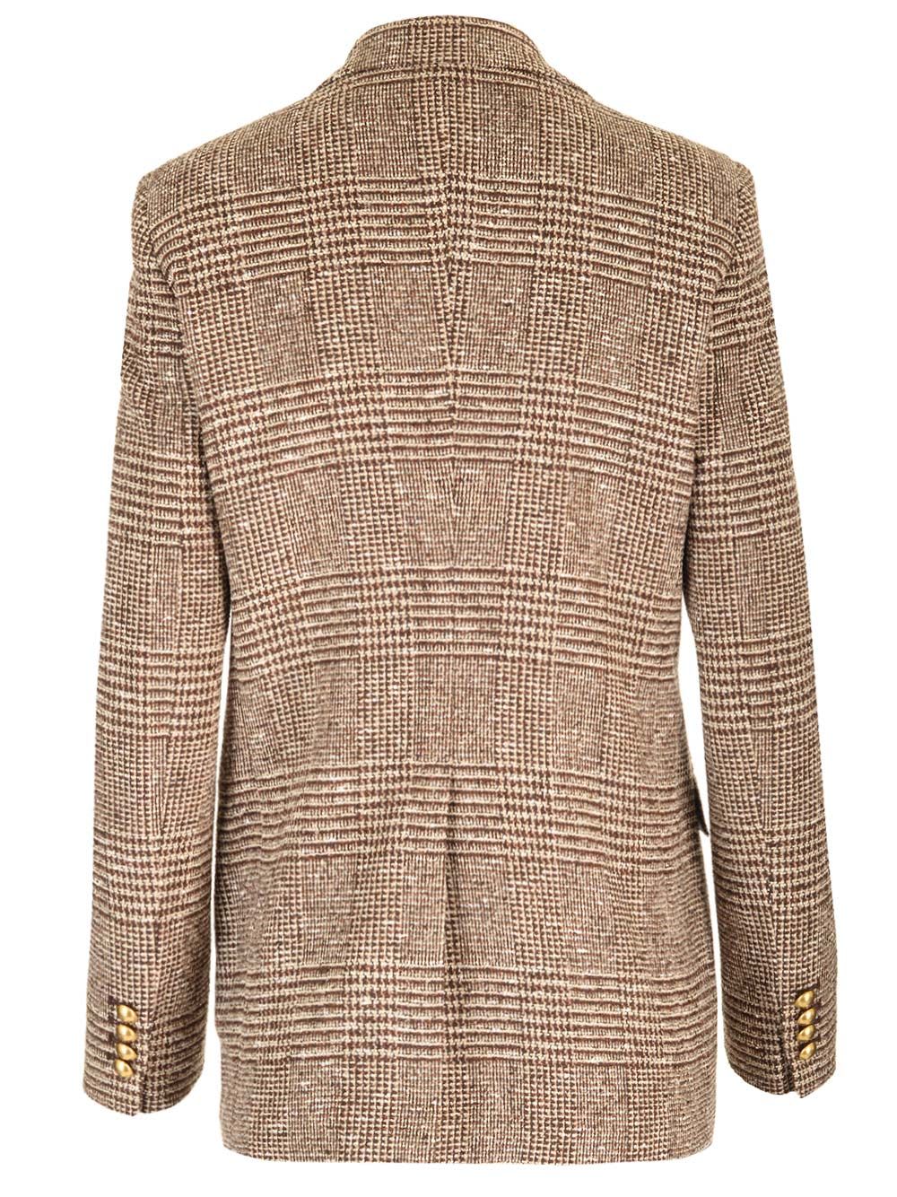 Shop Tagliatore Bertha Corduroy Blazer In Brown