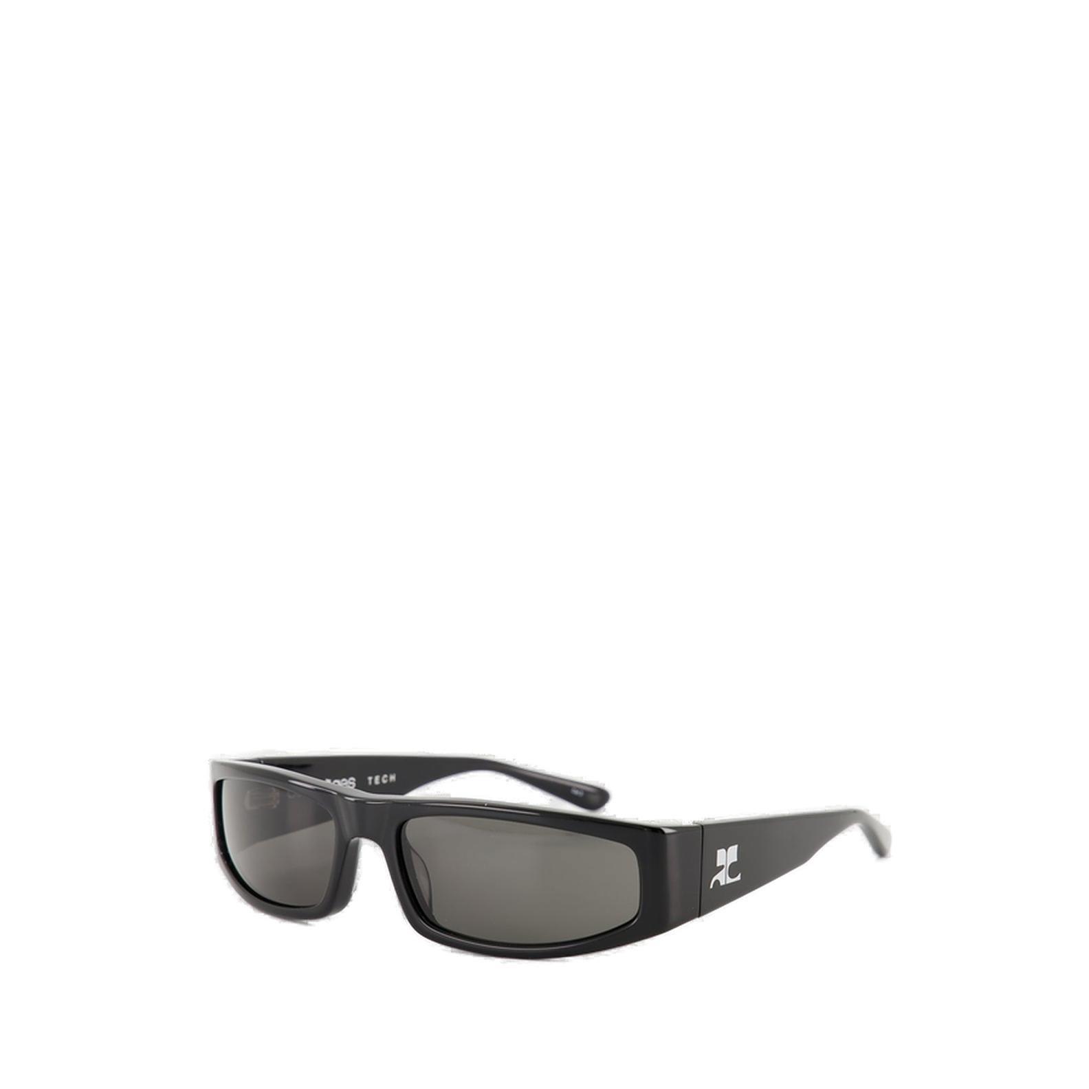 COURRÈGES RECTANGULAR FRAME SUNGLASSES 