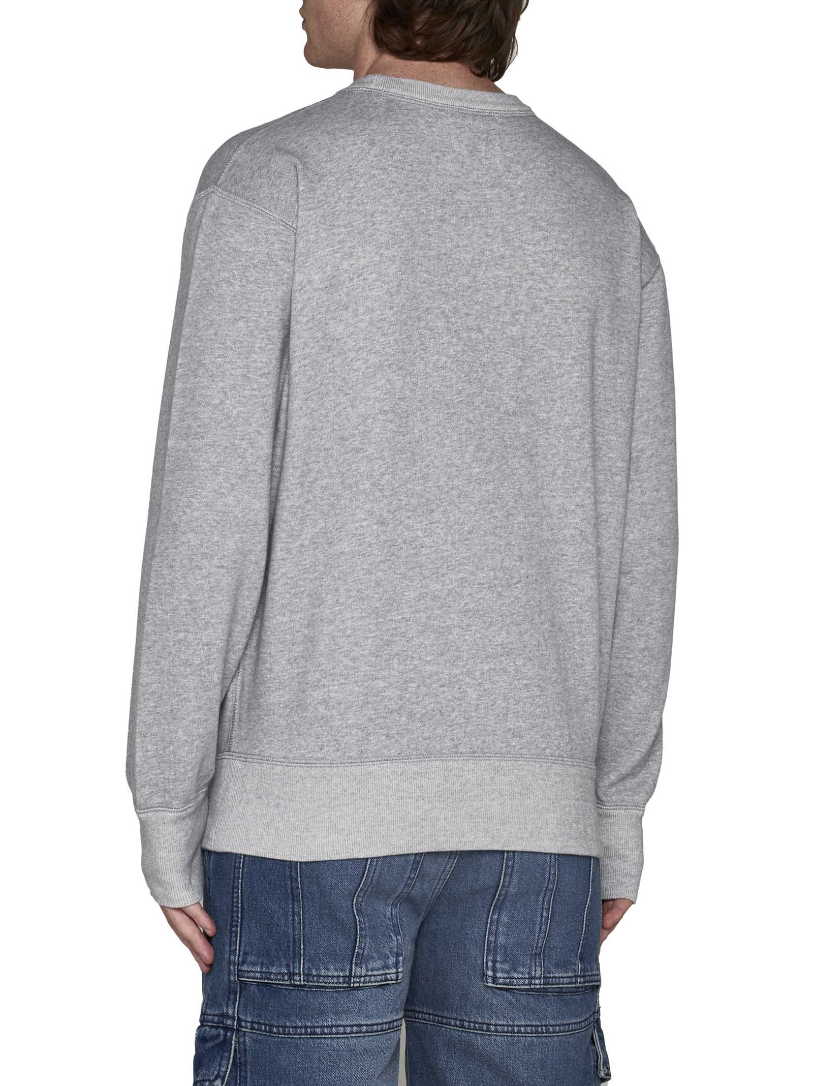 Shop Isabel Marant Sweater In Grey/midnight
