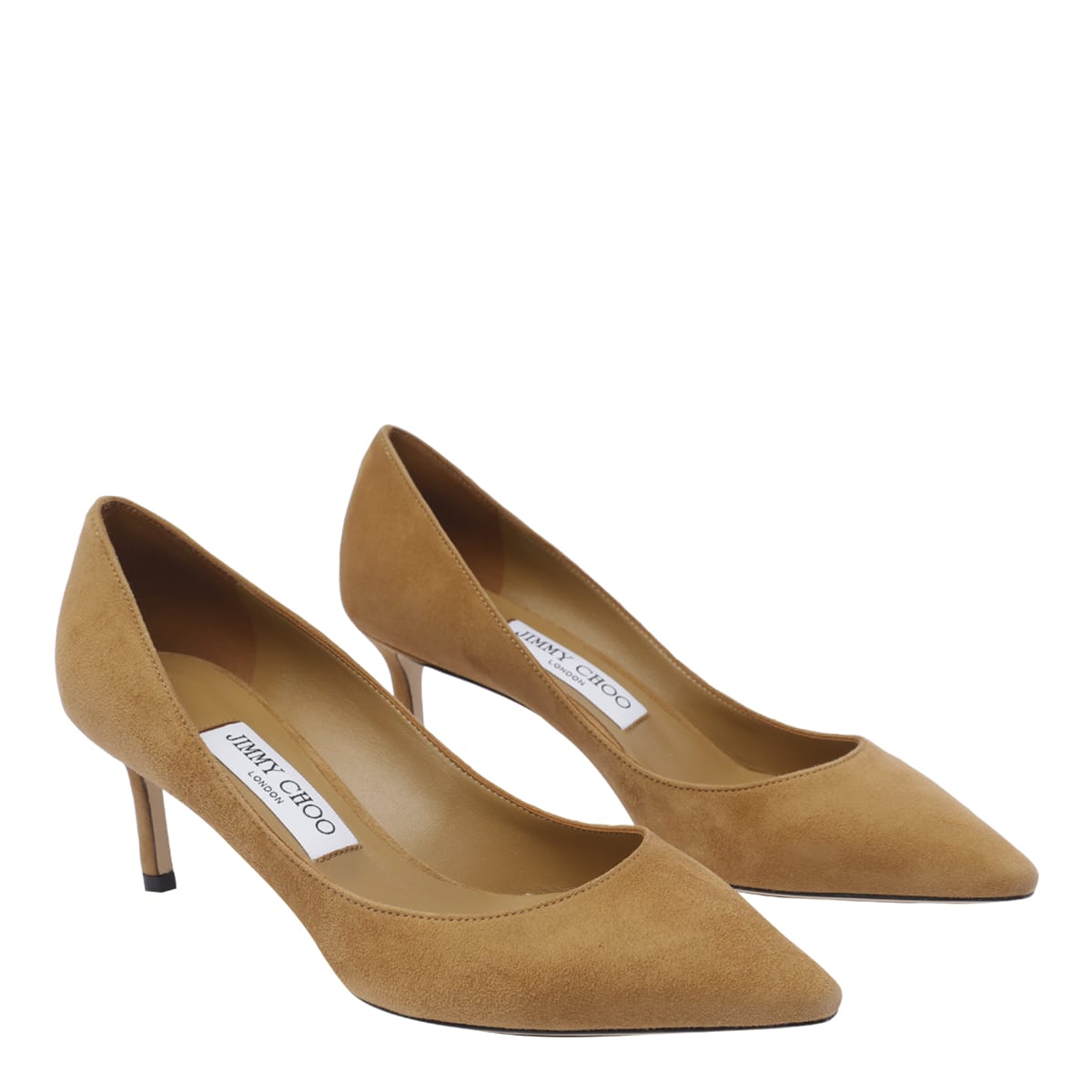 Shop Jimmy Choo Romy 60 Pump In Brown