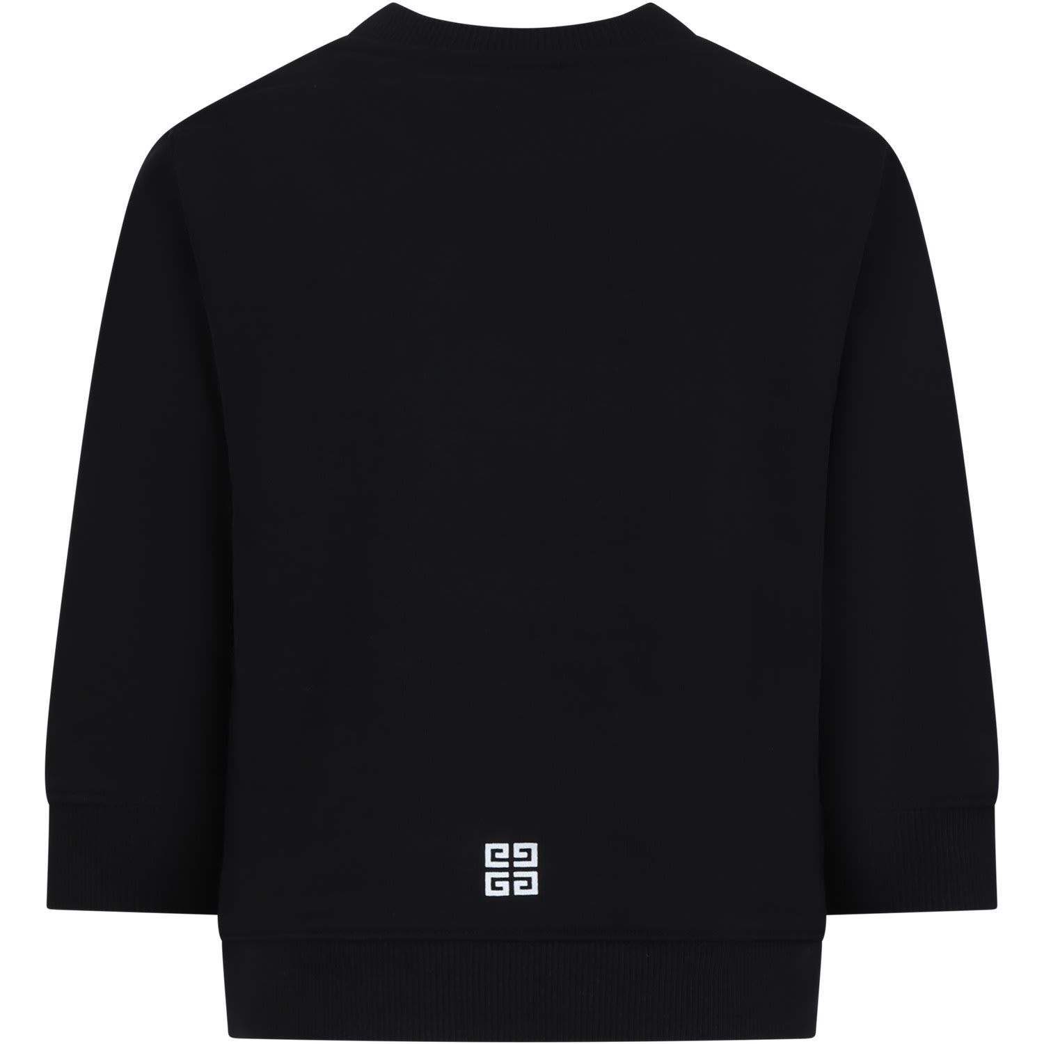Shop Givenchy Black Sweatshirt For Boy With Logo