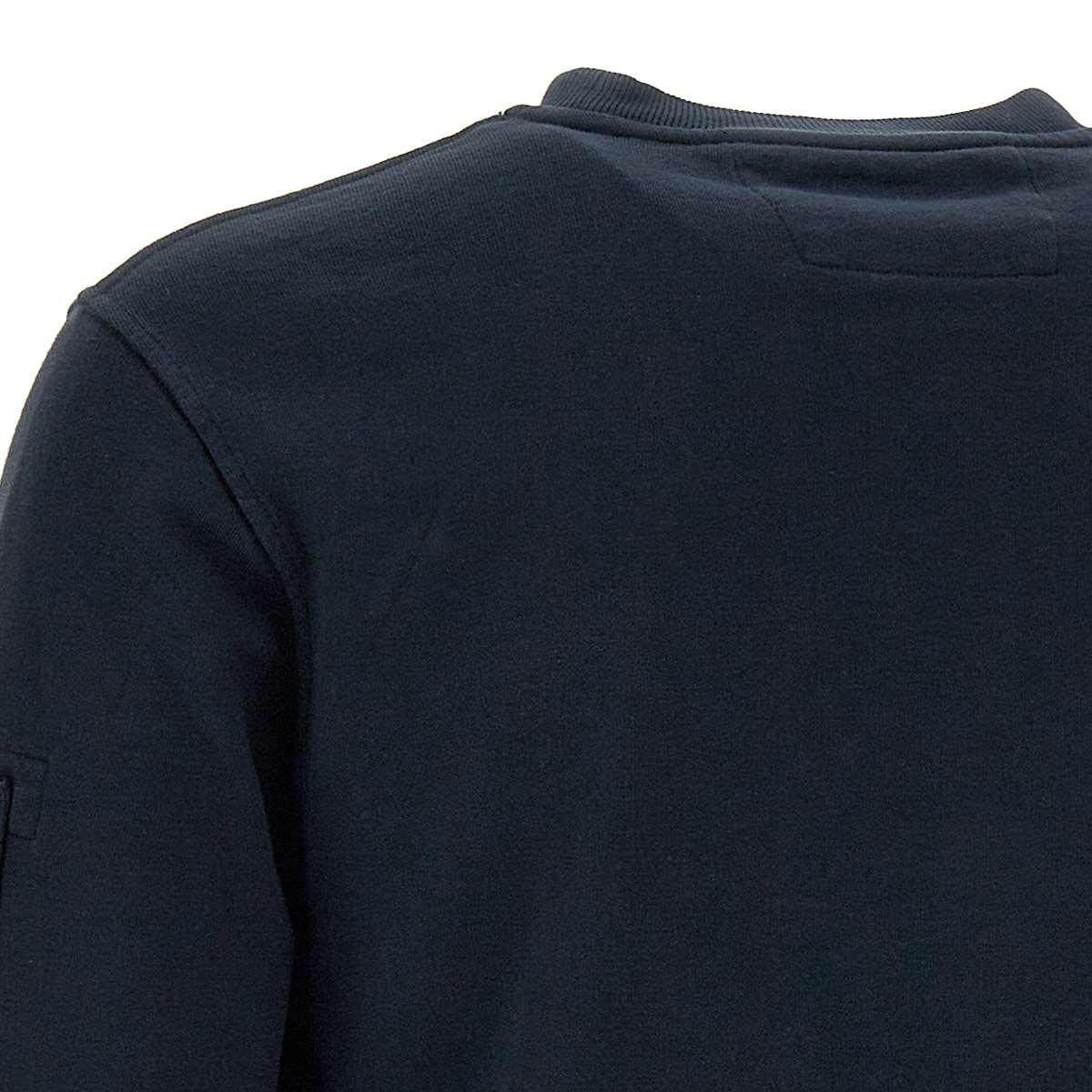 C.p. Company Cotton Metropolis Series Stretch Fleece Sweatshirt In Blue