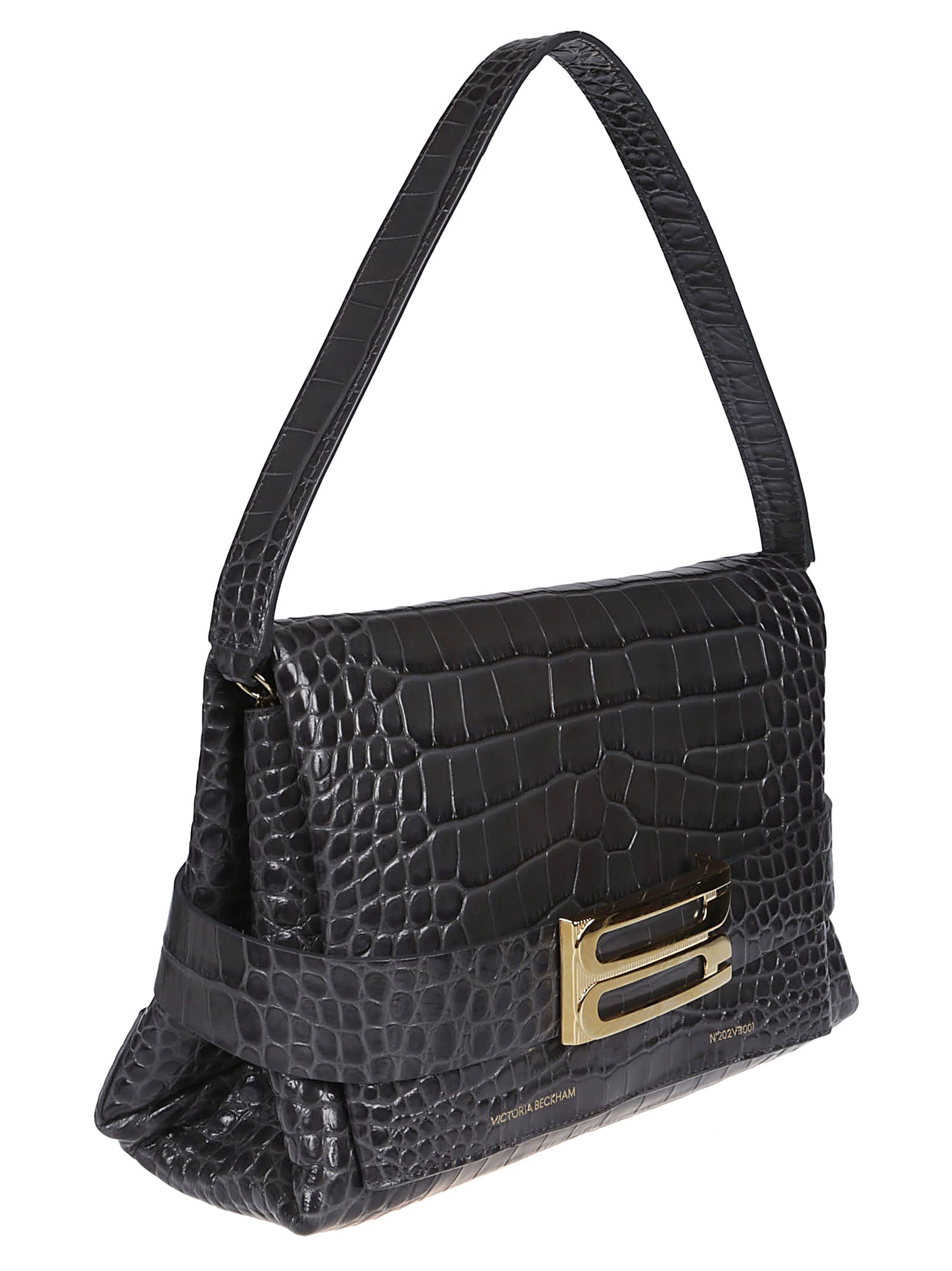 VICTORIA BECKHAM B BUCKLE CHAIN POUCH BAG 