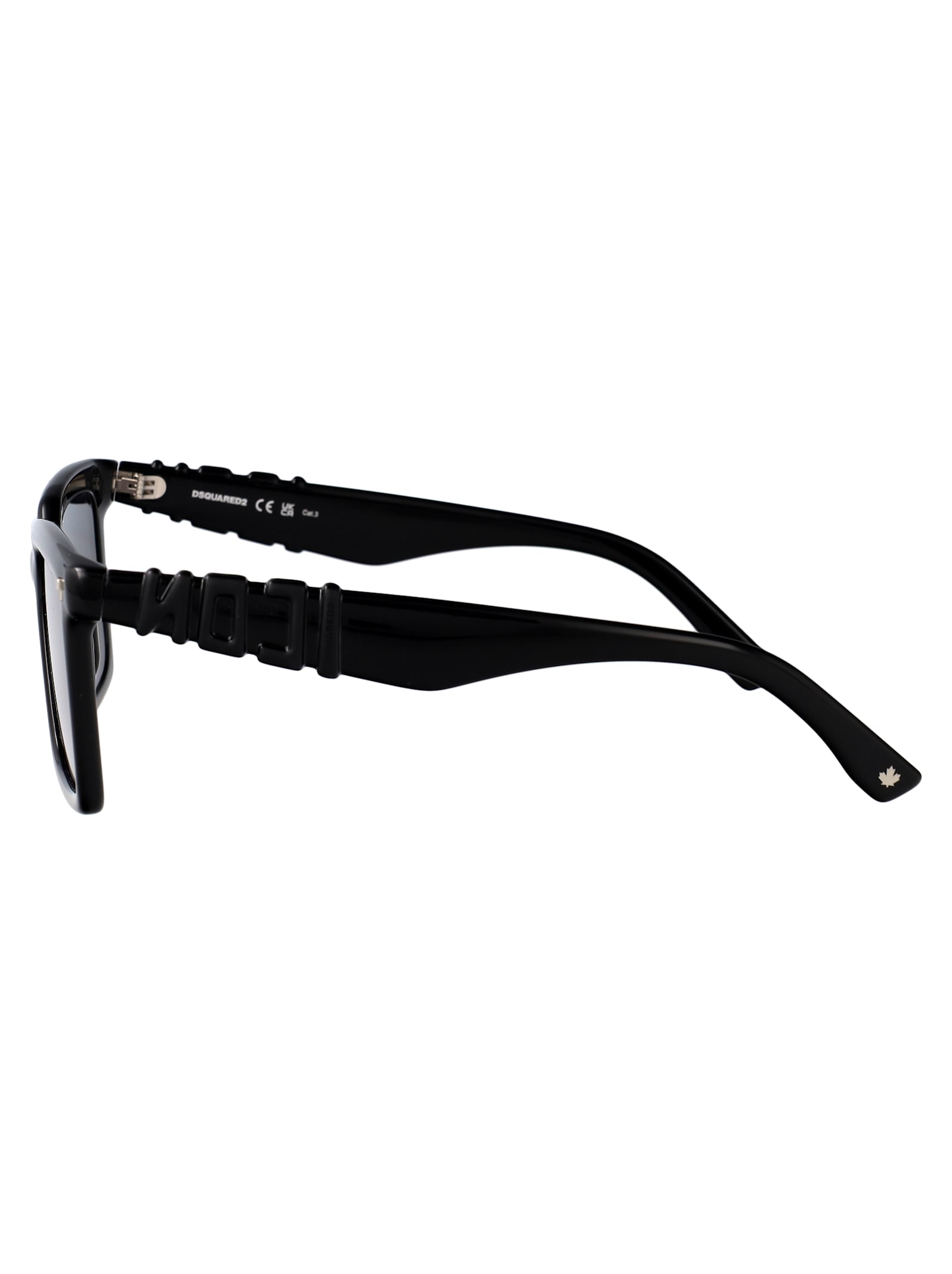 Dsquared2 Icon 0025/s Sunglasses In Black