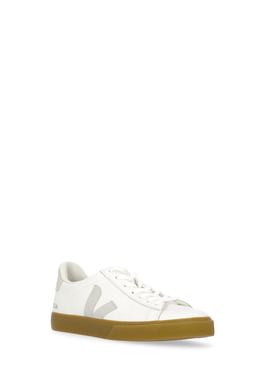 Veja Campo Chtomefree Leather Sneakers In White