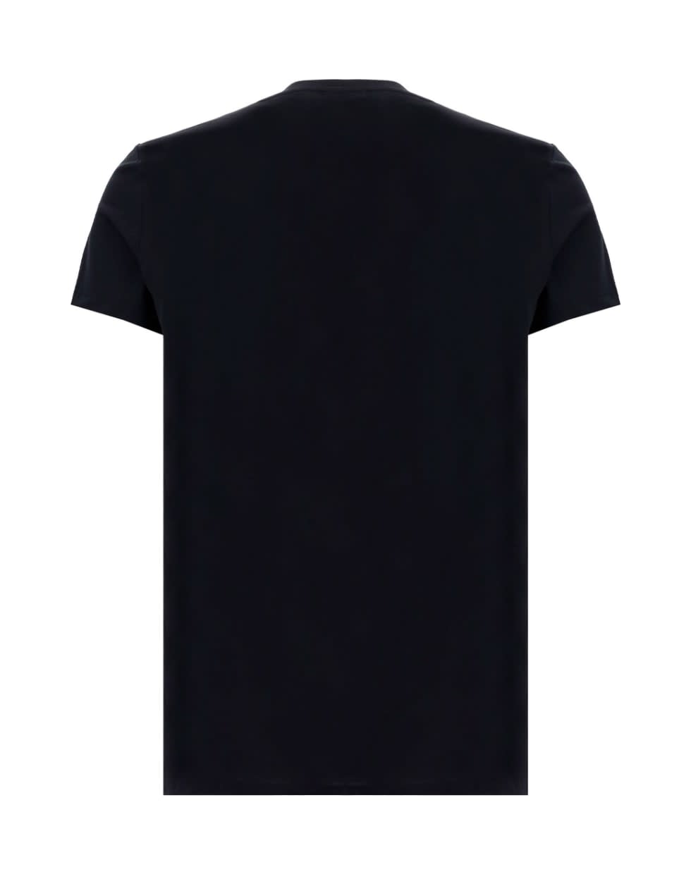 Shop Balmain Flock T-shirt - Classic Fit In Eab Noir Blanc