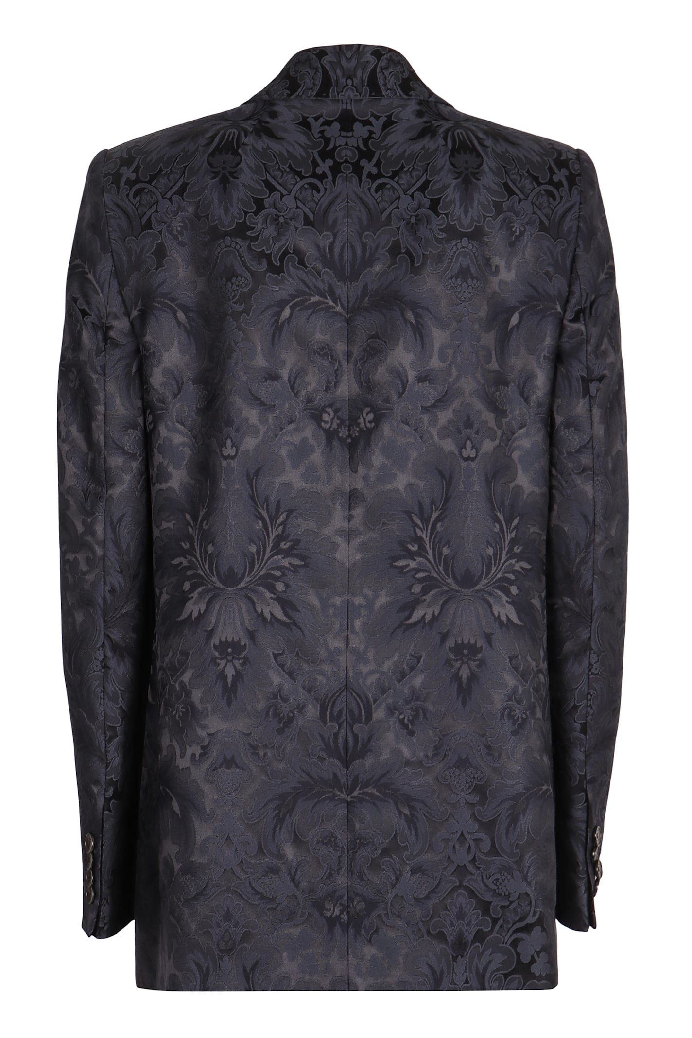 Etro Single-breasted One Button Jacket In Blue