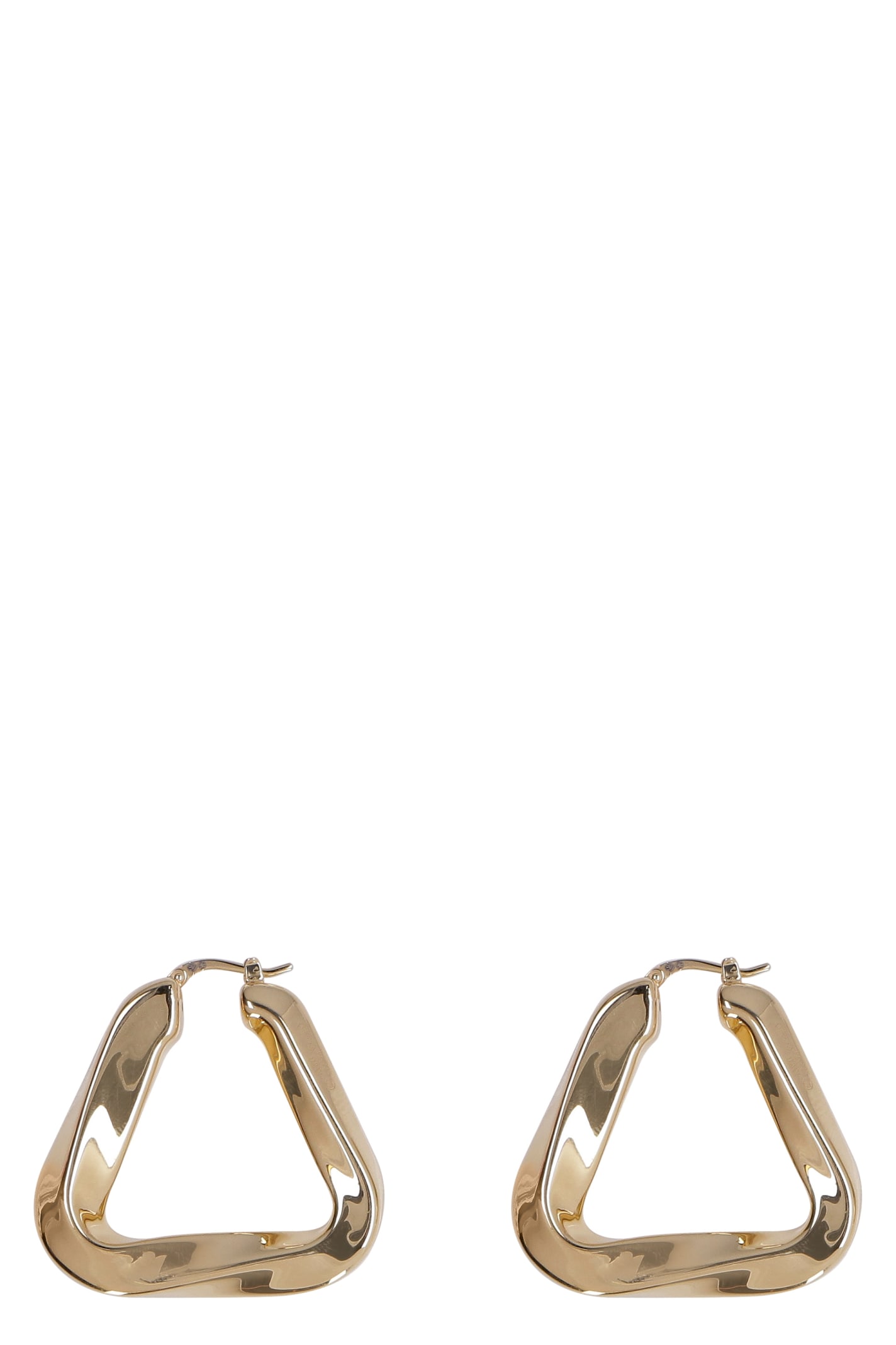 Bottega Veneta Triangle Earrings