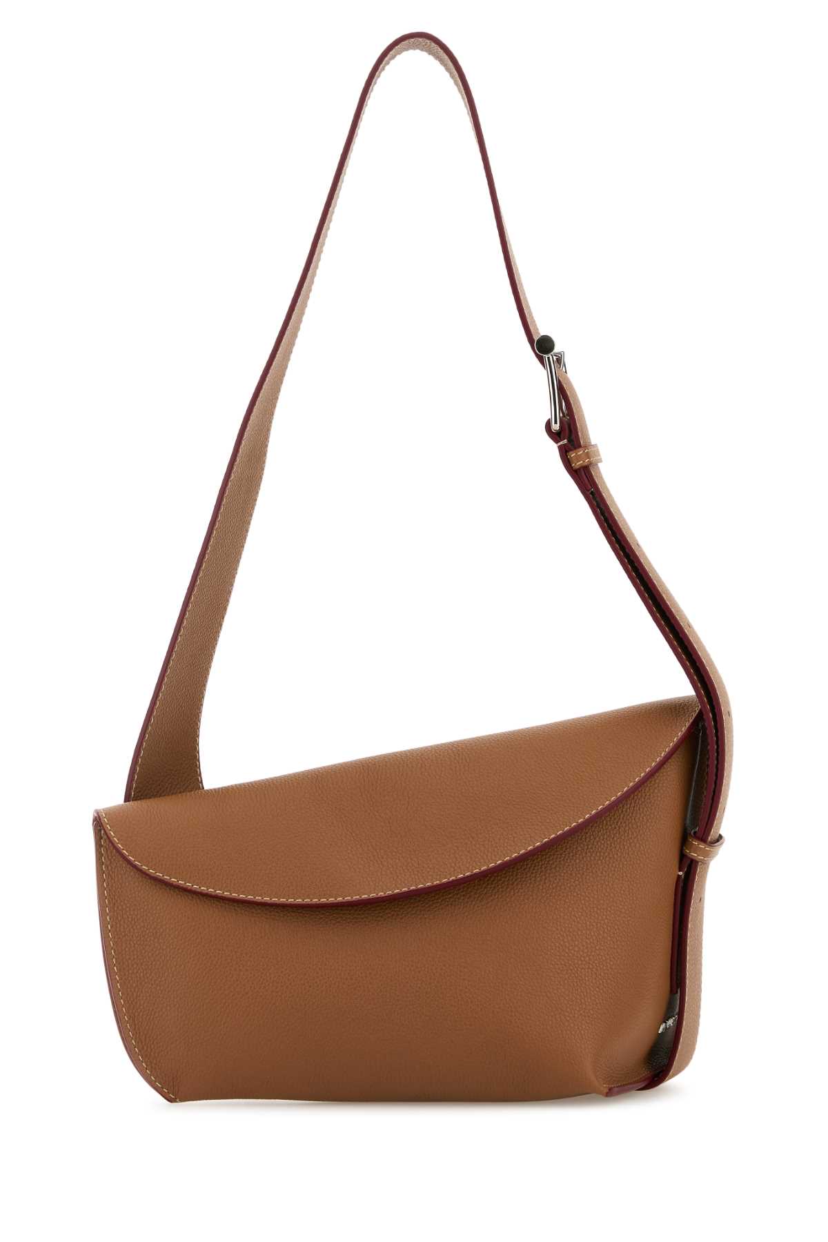 Alexander McQueen Caramel Large Sling T-bar Crossbody Bag