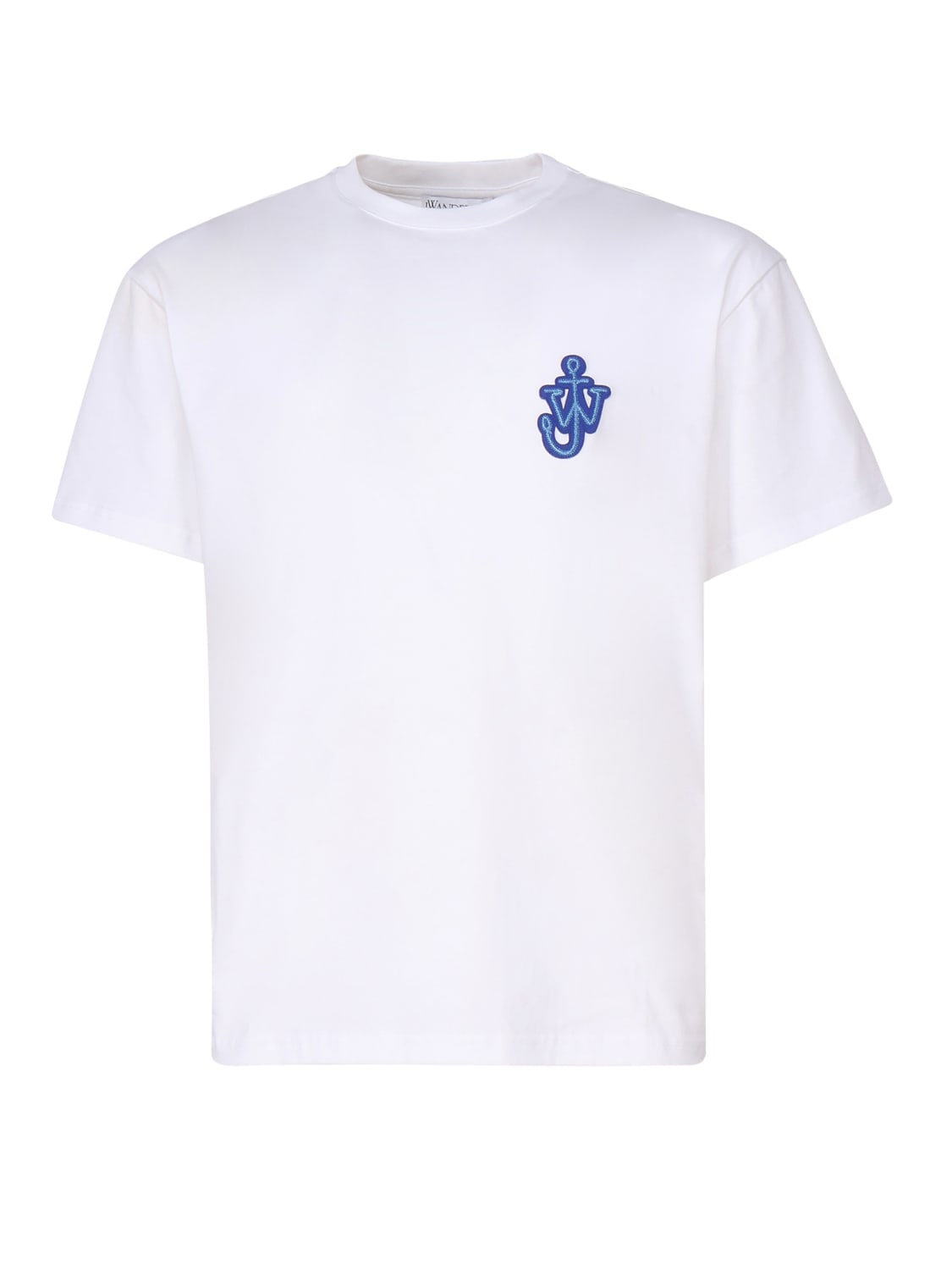 Shop Jw Anderson Logo T-shirt In White