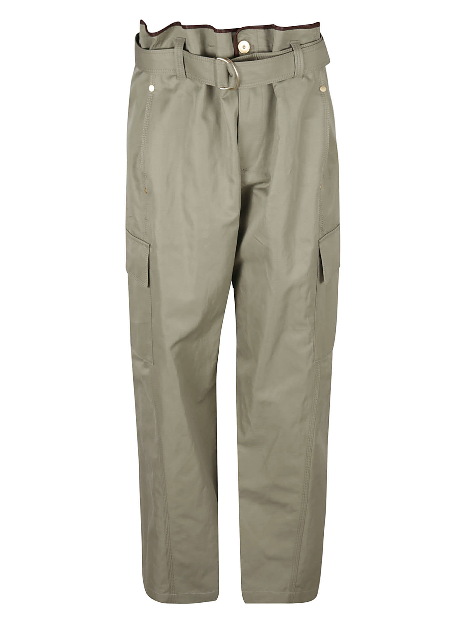 Brunello Cucinelli Straight Leg Belted Cargo Trousers