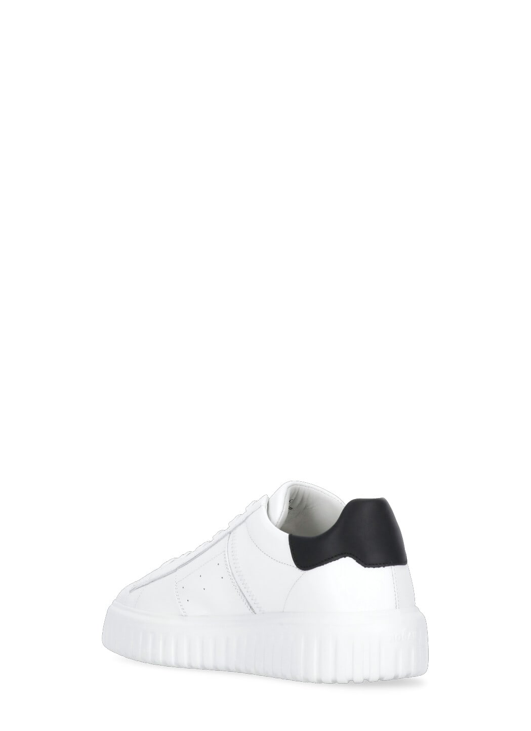 Shop Hogan H-stripes Sneakers In White