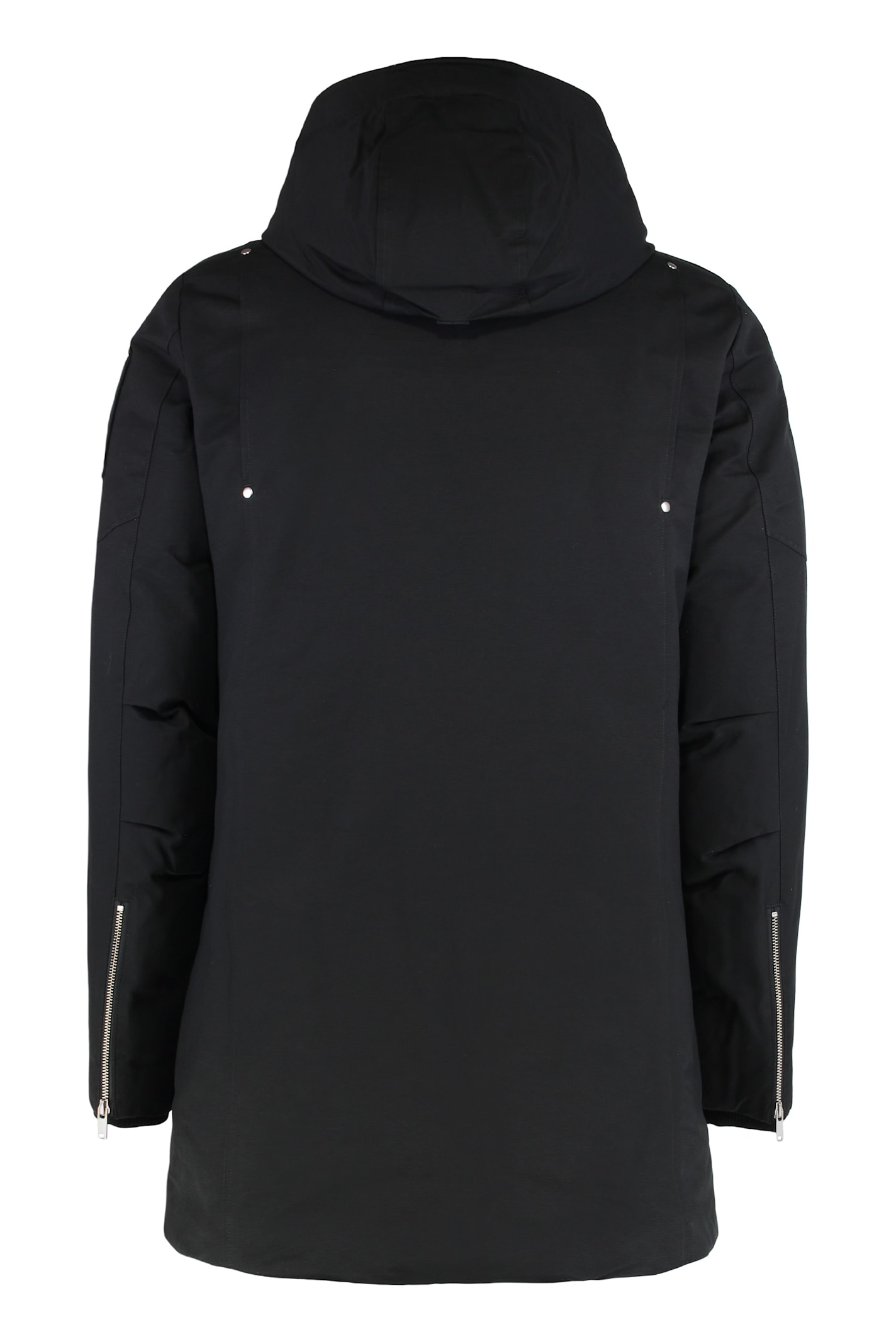 Moose Knuckles "original Shearling" Parka In Black