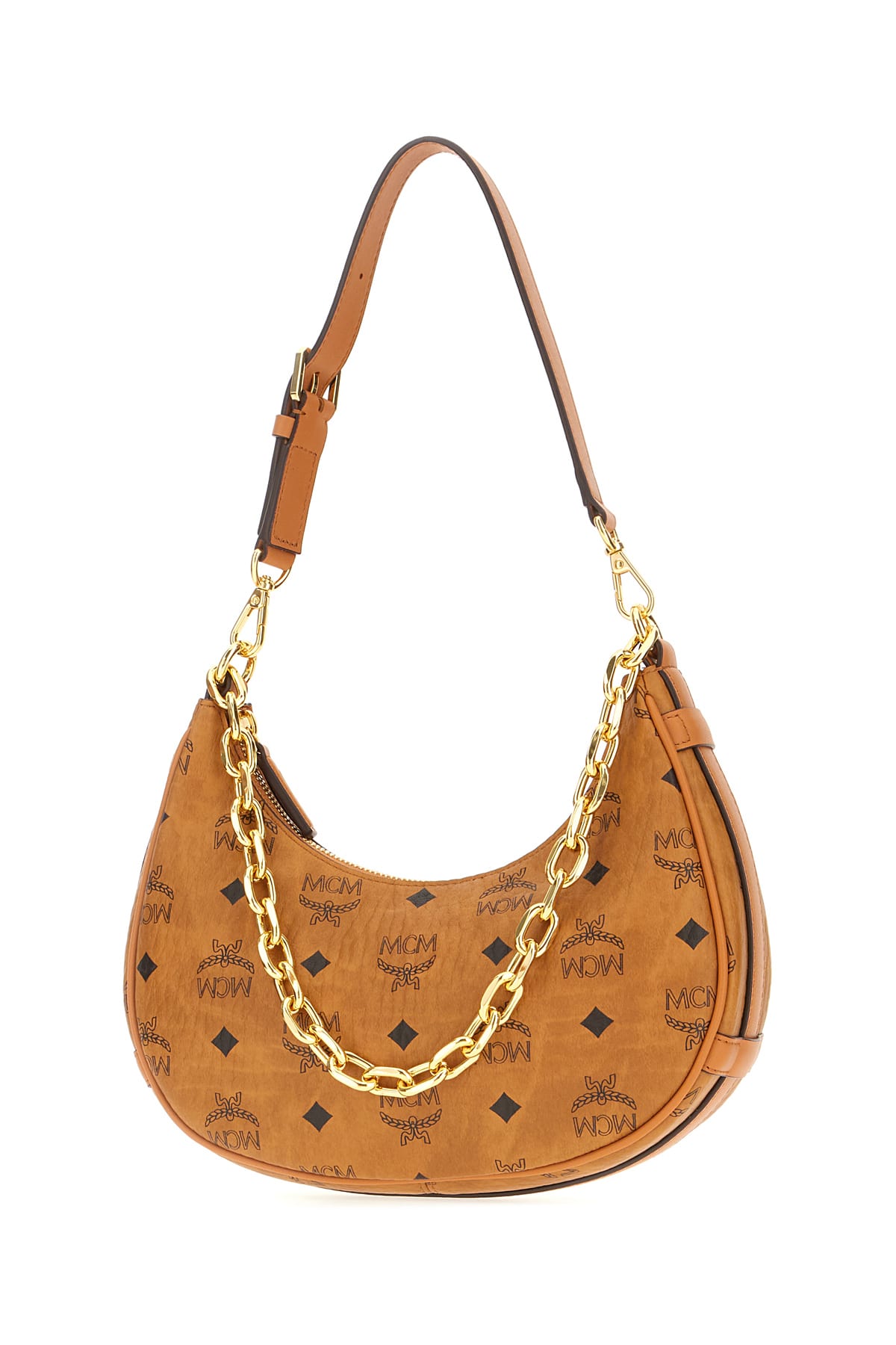 Mcm Small Aren Hobo Shoulder Bag