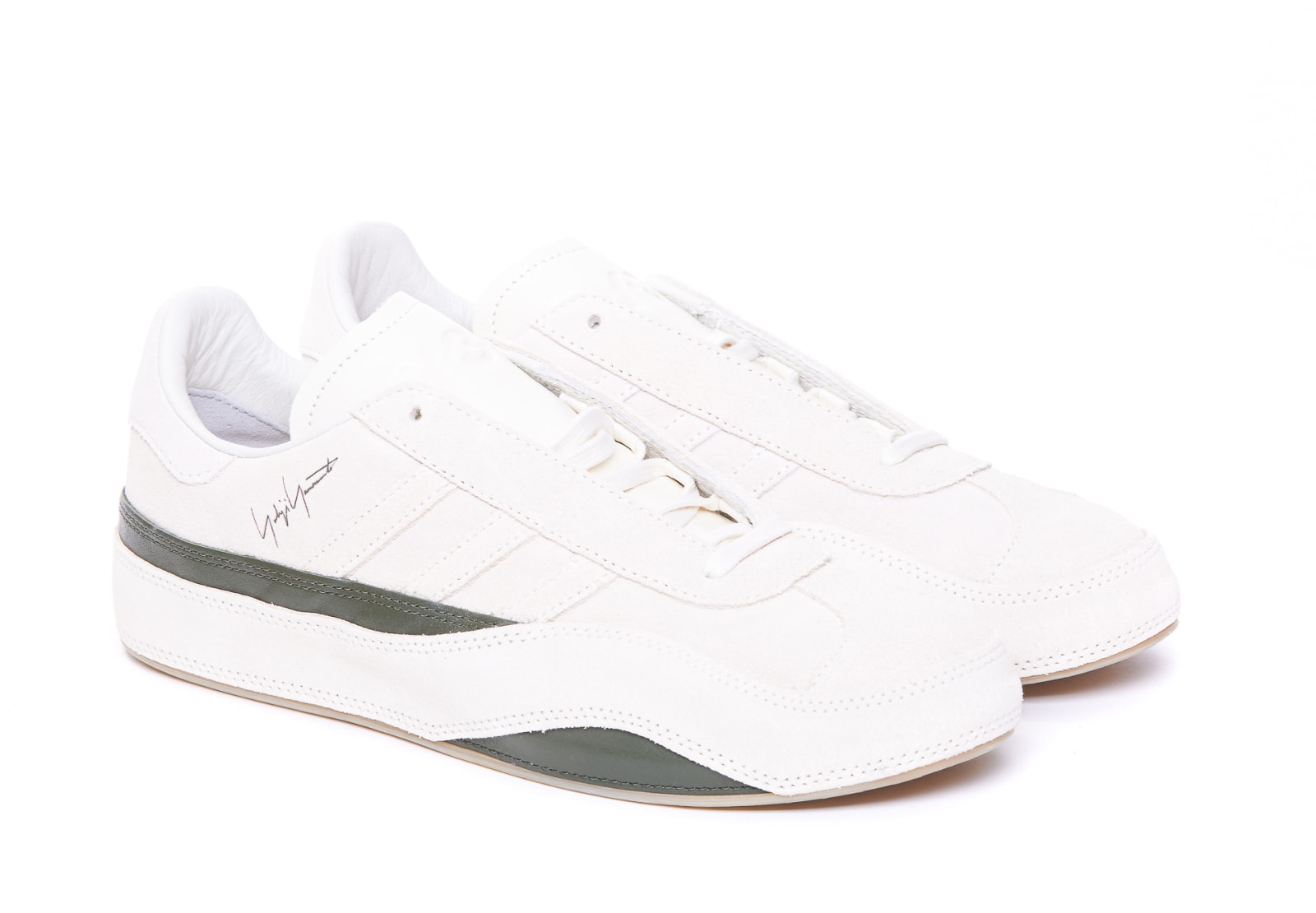 Shop Y-3 Gazelle Sneakers In Crewh Owhite