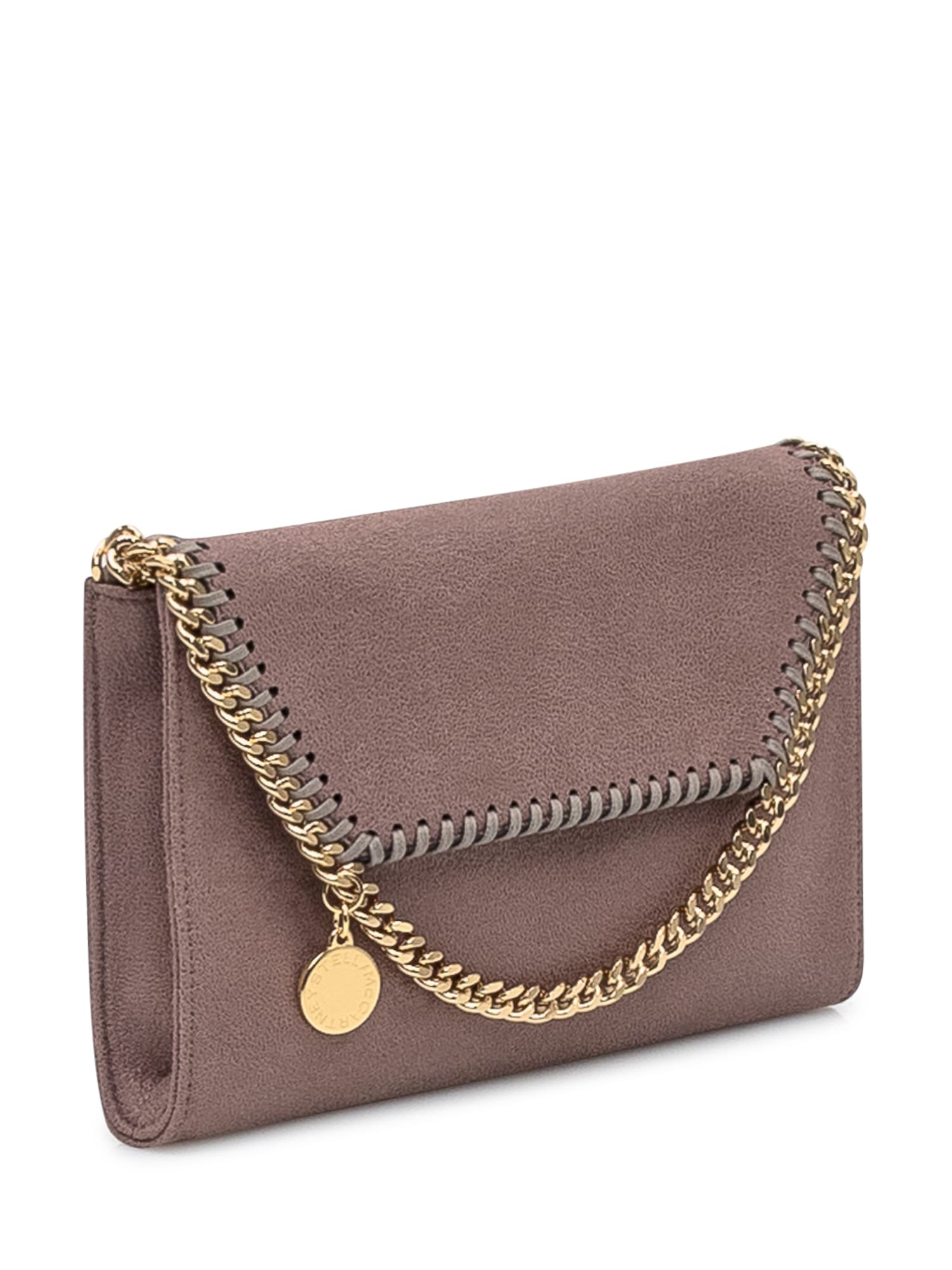 Stella Mccartney Shoulder Bag Falabella Mini In Sand