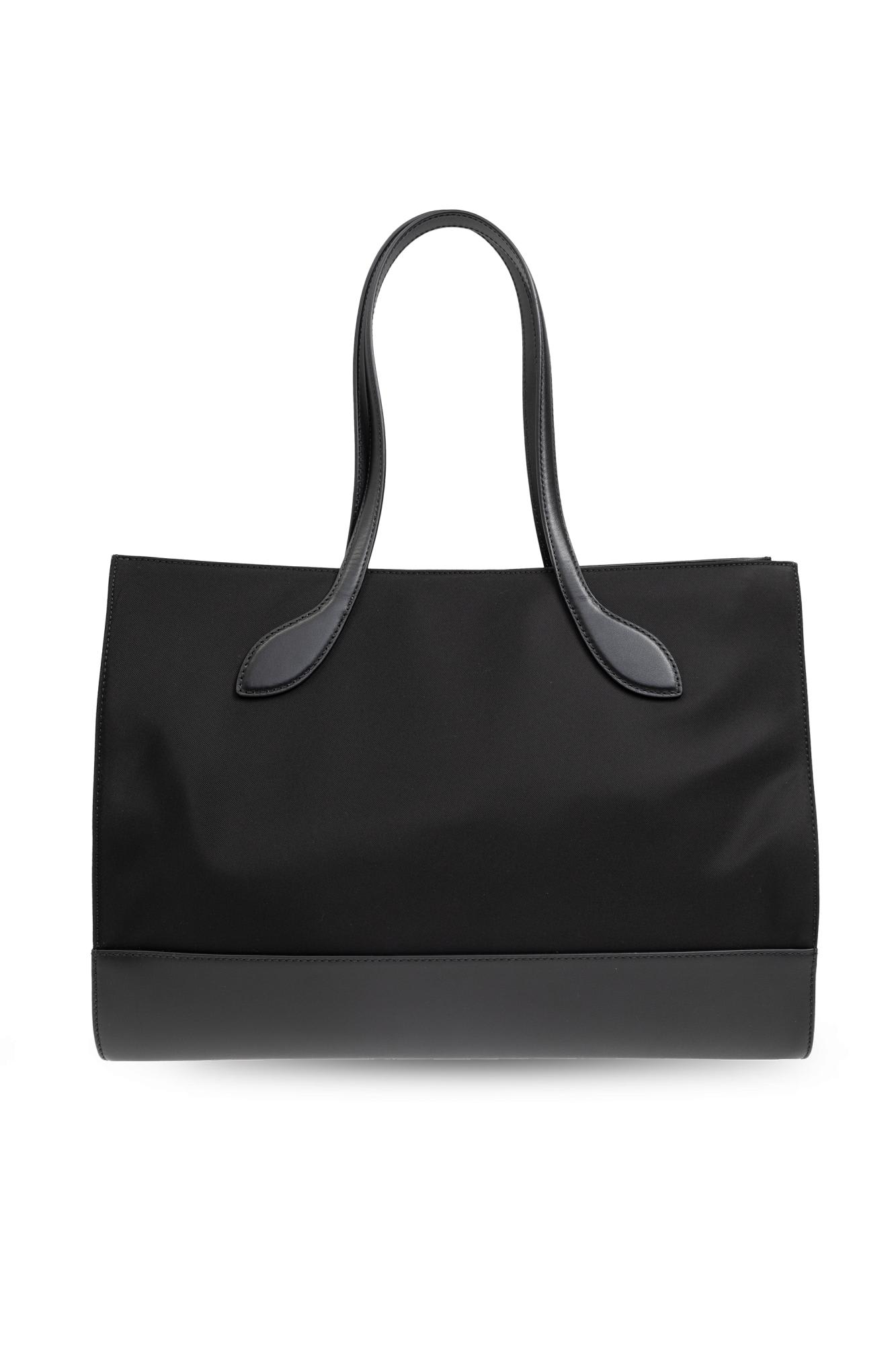 Shop Bally Shopper Bag In Black