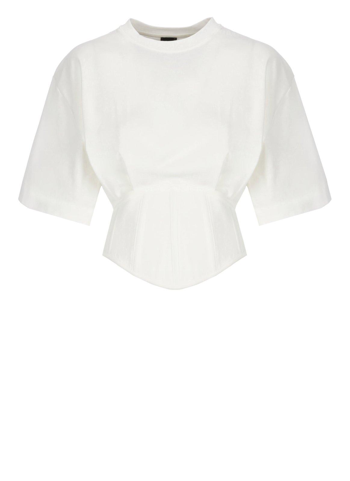 Pinko Corset-style Short Sweater