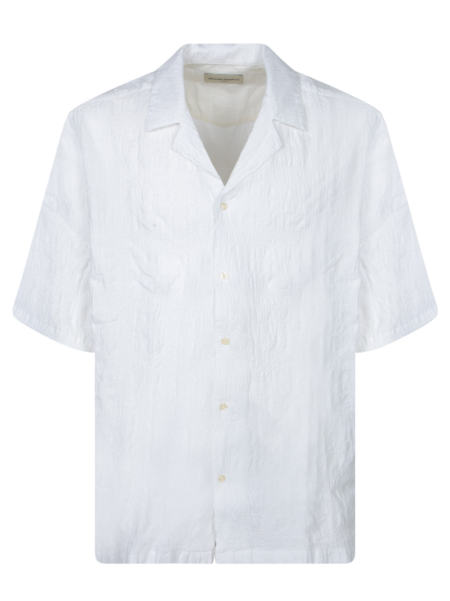 Seersucker Shirt - Officine Générale - Modalova