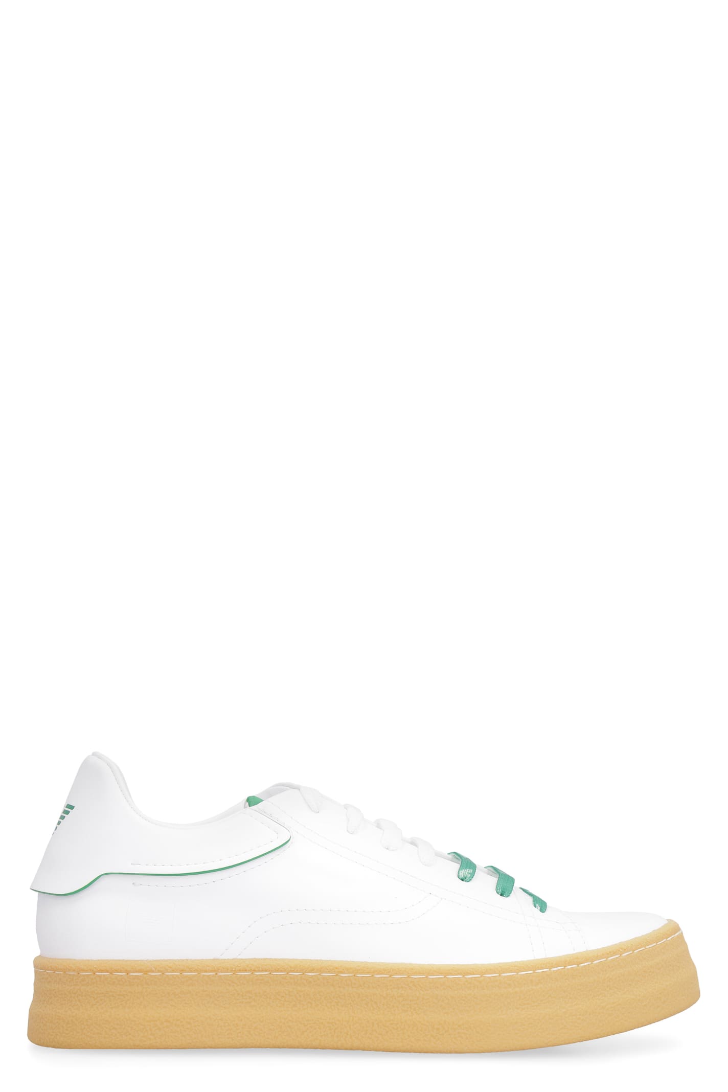 Emporio Armani Sustainability Project - Leather Low-top Sneakers