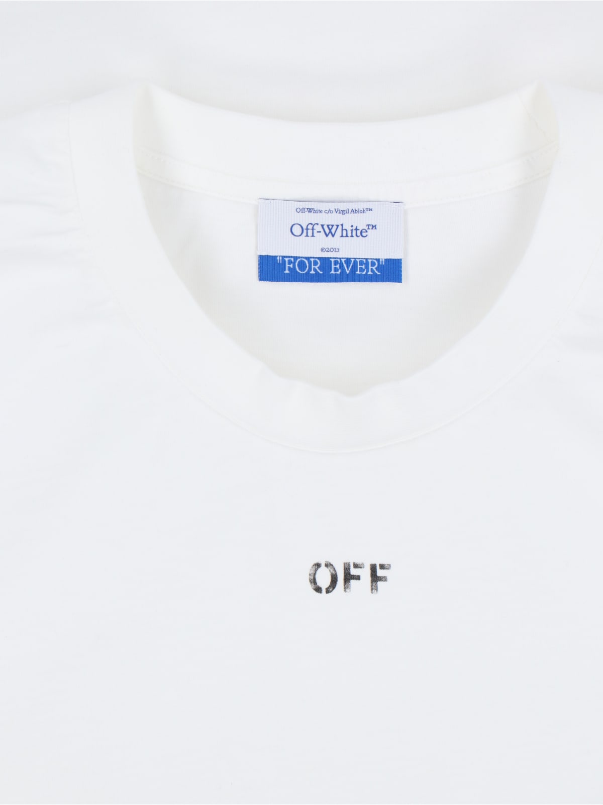 Shop Off-white Logo T-shirt In White