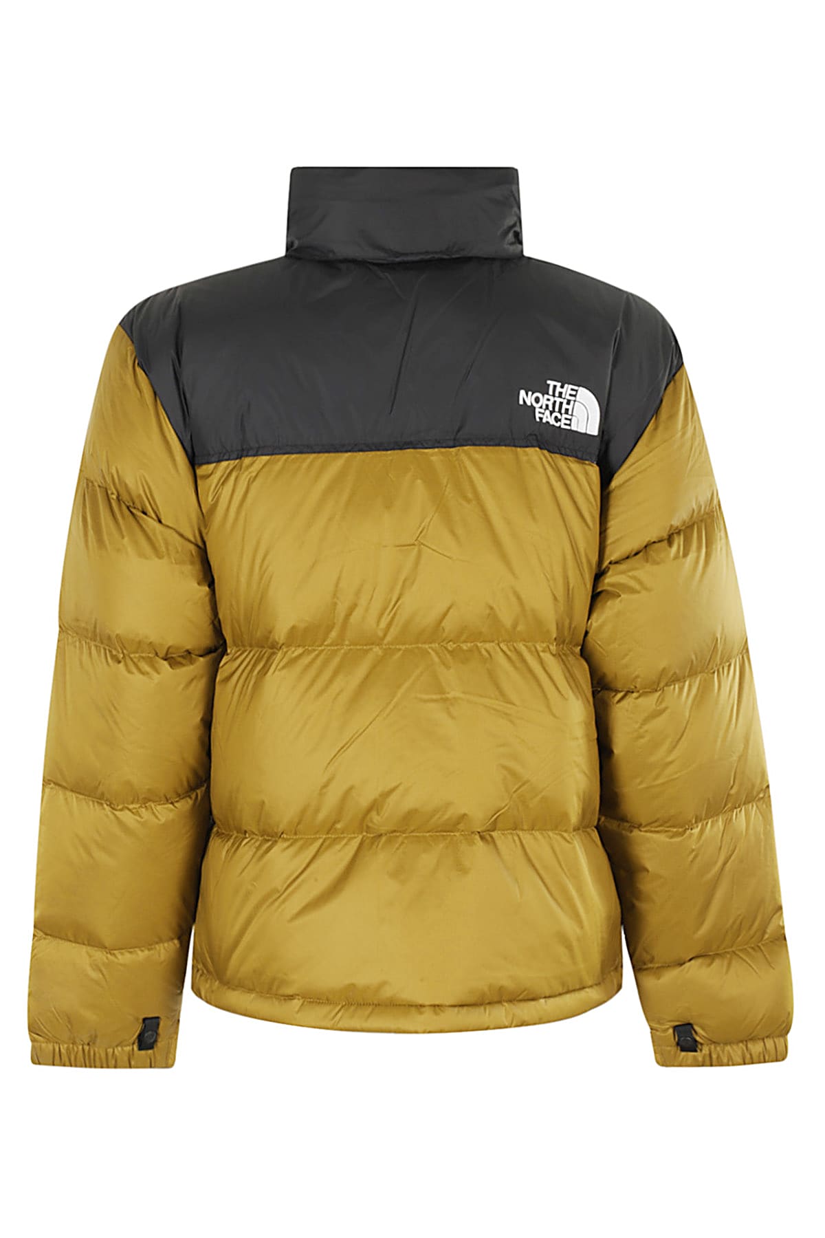 The North Face Greendown Jacket With High Neck And Logo On Front And Back In Tech Fabric Man In Moss Green