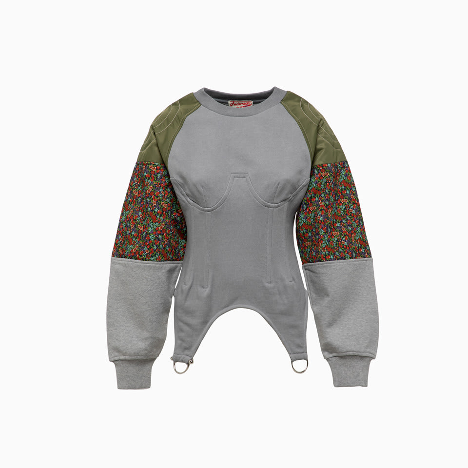 Andersson Bell Fabric Combination Sweatshirt