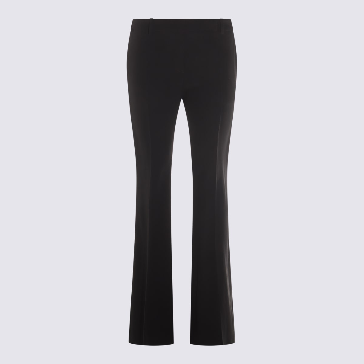 Alexander Mcqueen Black Viscose Pants