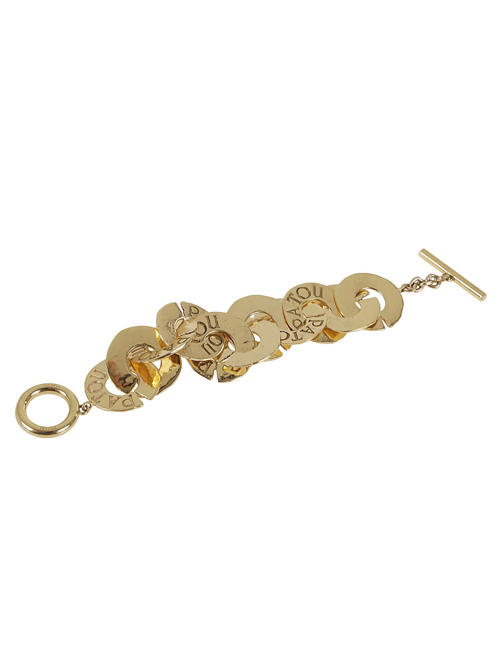 Shop Patou Antique Coins Bracelet In G Gold