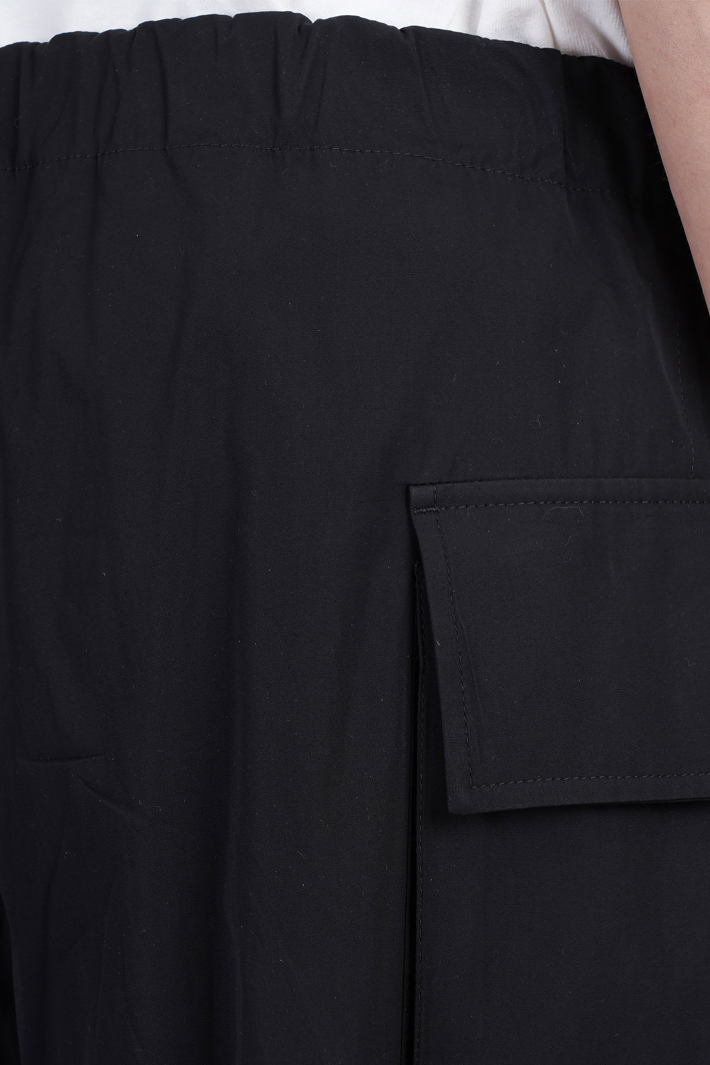 Jil Sander Shorts In Black Cotton In Black