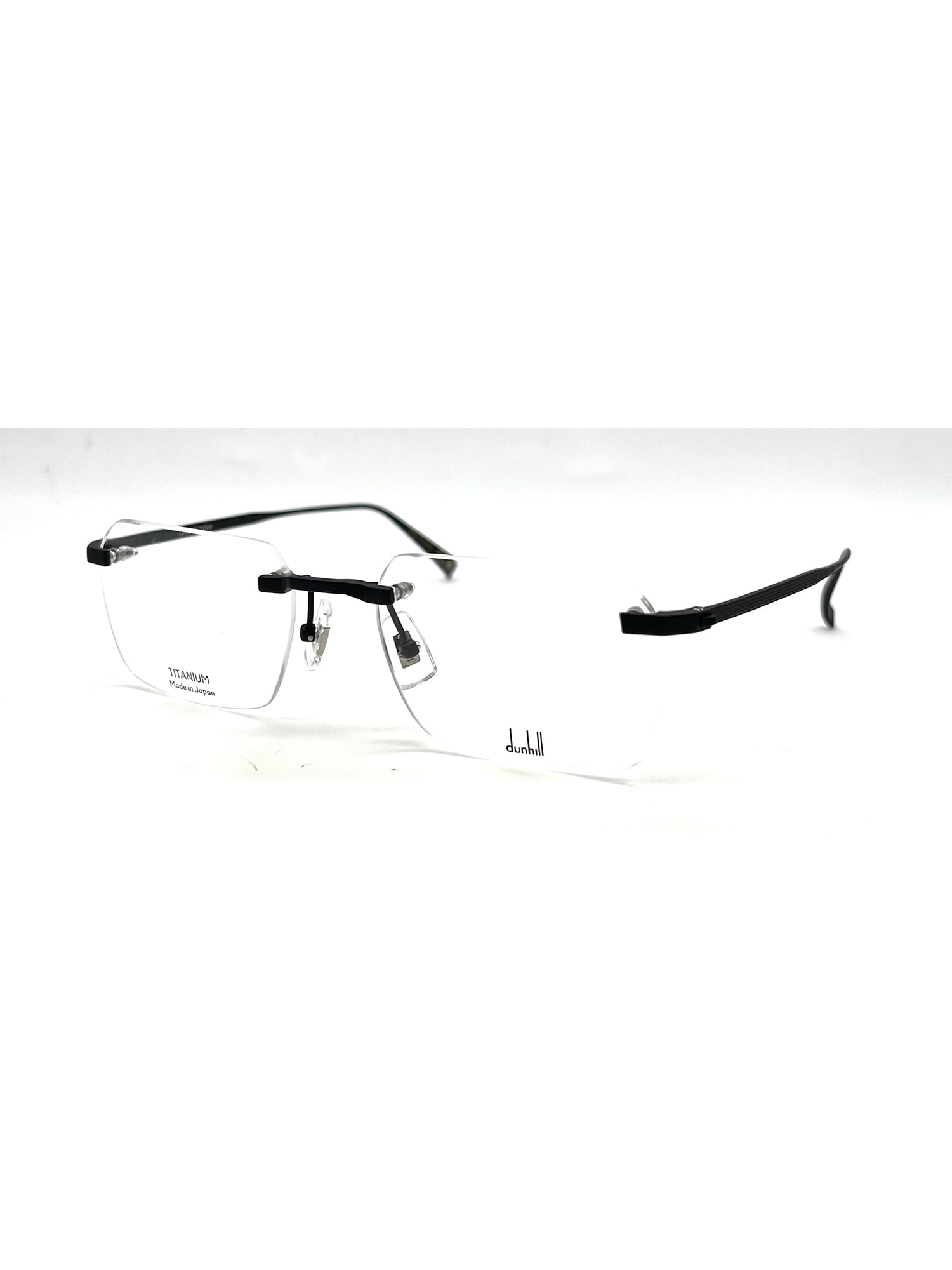 Shop Dunhill Du0061o Eyewear In Black Black Transpare