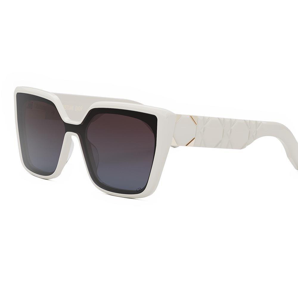 Shop Dior Square Frame Sunglasses In 25t - White