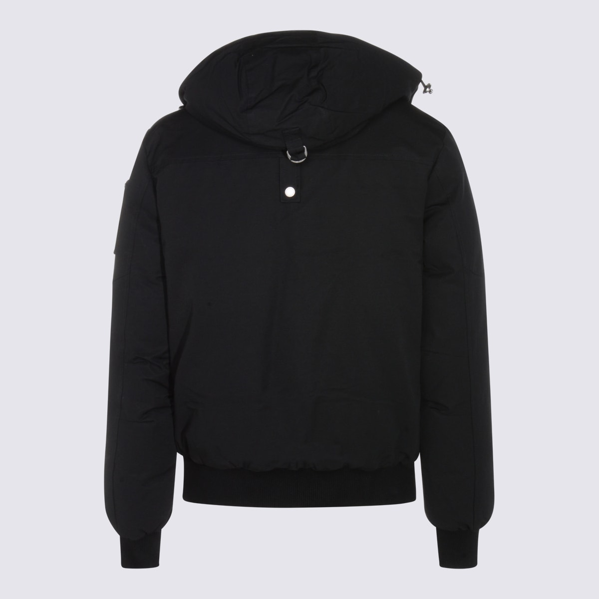 Moose Knuckles Original Ballistic Down Jacket In Black