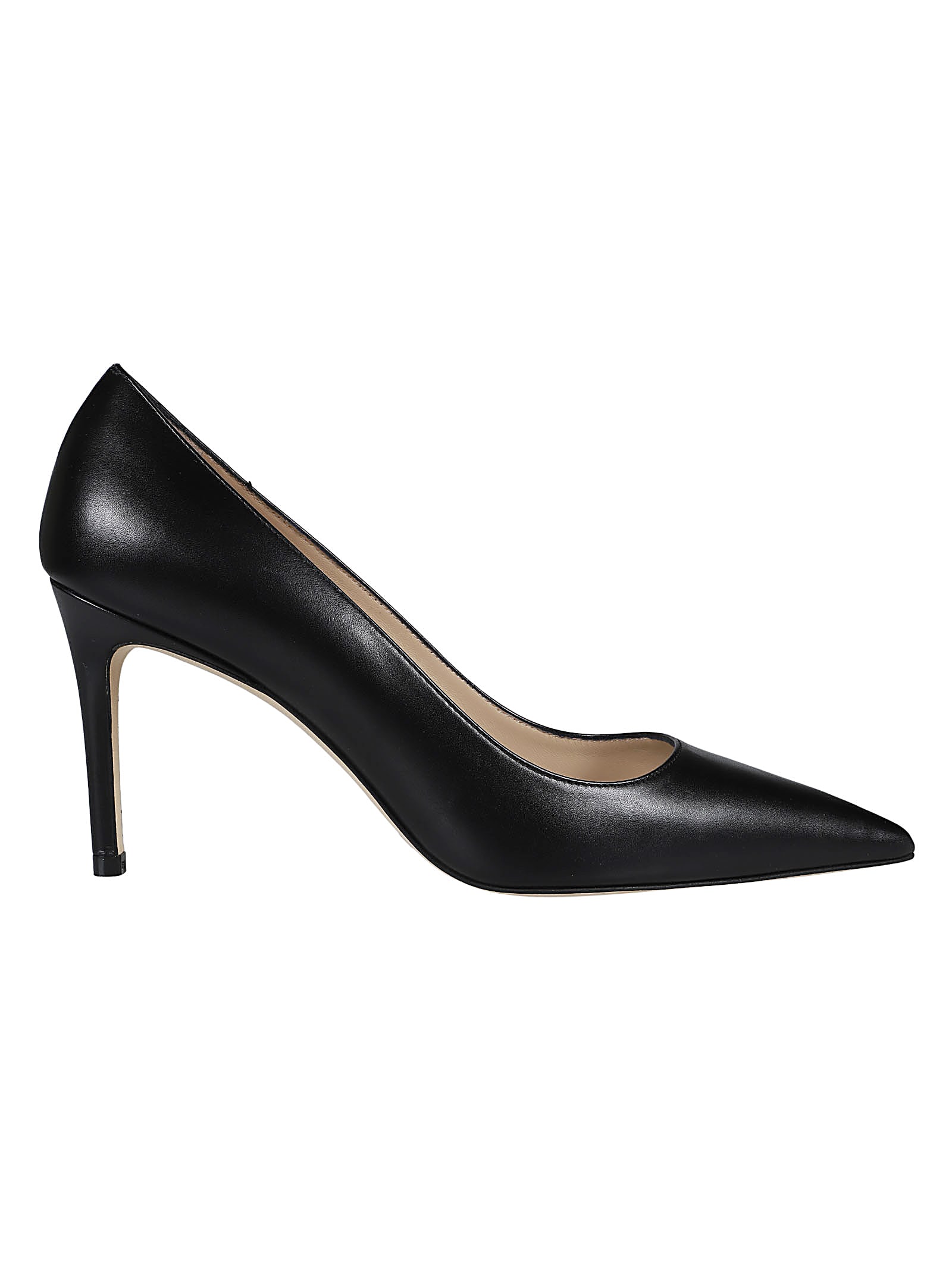 Shop Stuart Weitzman Stuart 85 Pumps In Blk Black