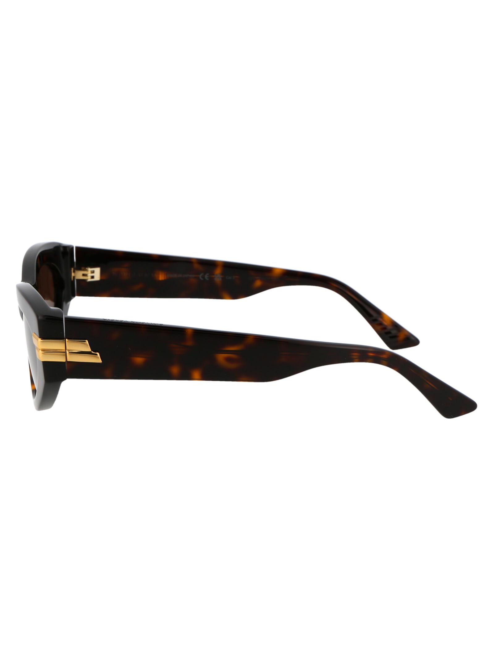 Shop Bottega Veneta Bv1189s Sunglasses In 002 Havana Havana Brown