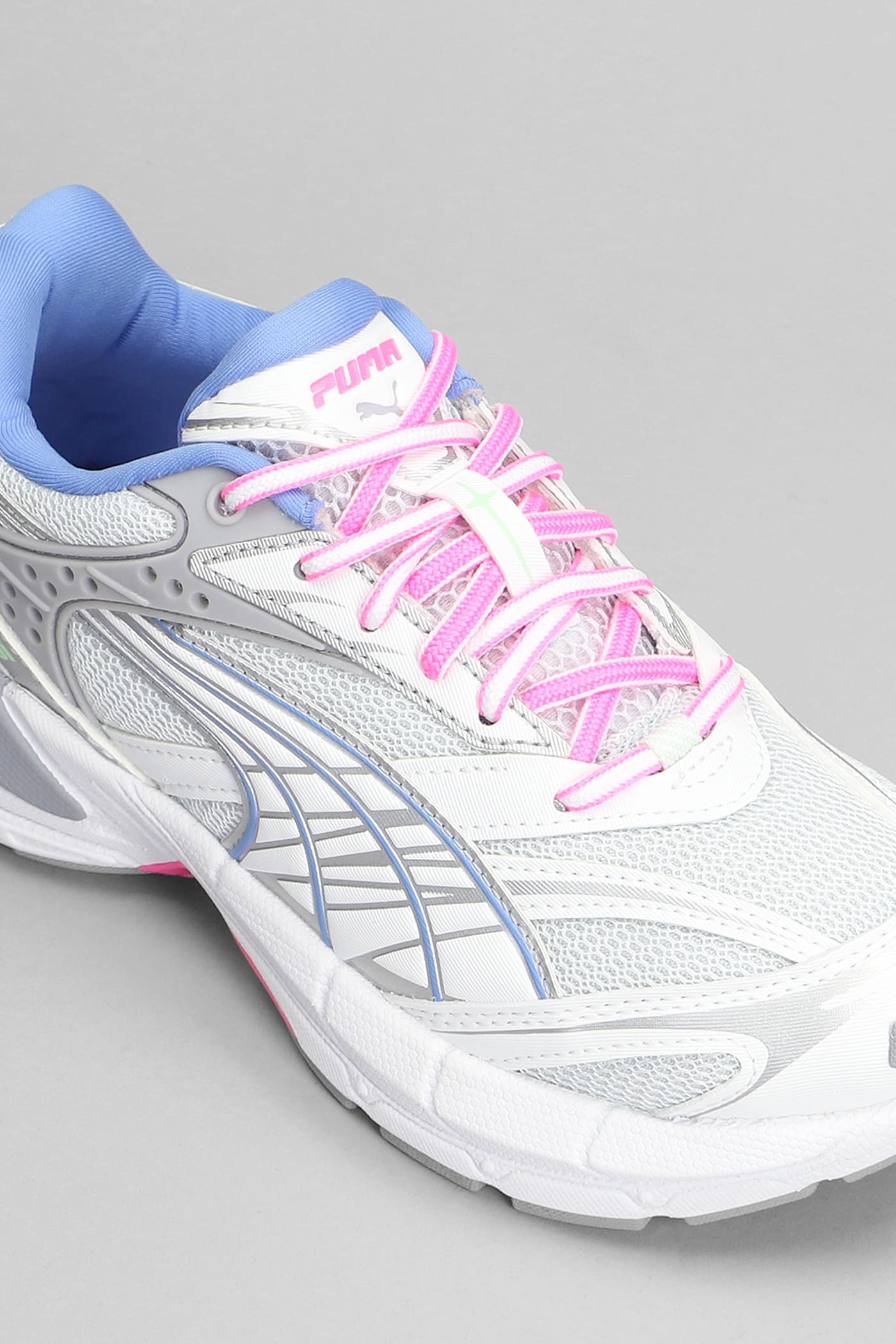 Shop Puma Velophasis Sprint2k Sneakers In Grey Synthetic Fibers