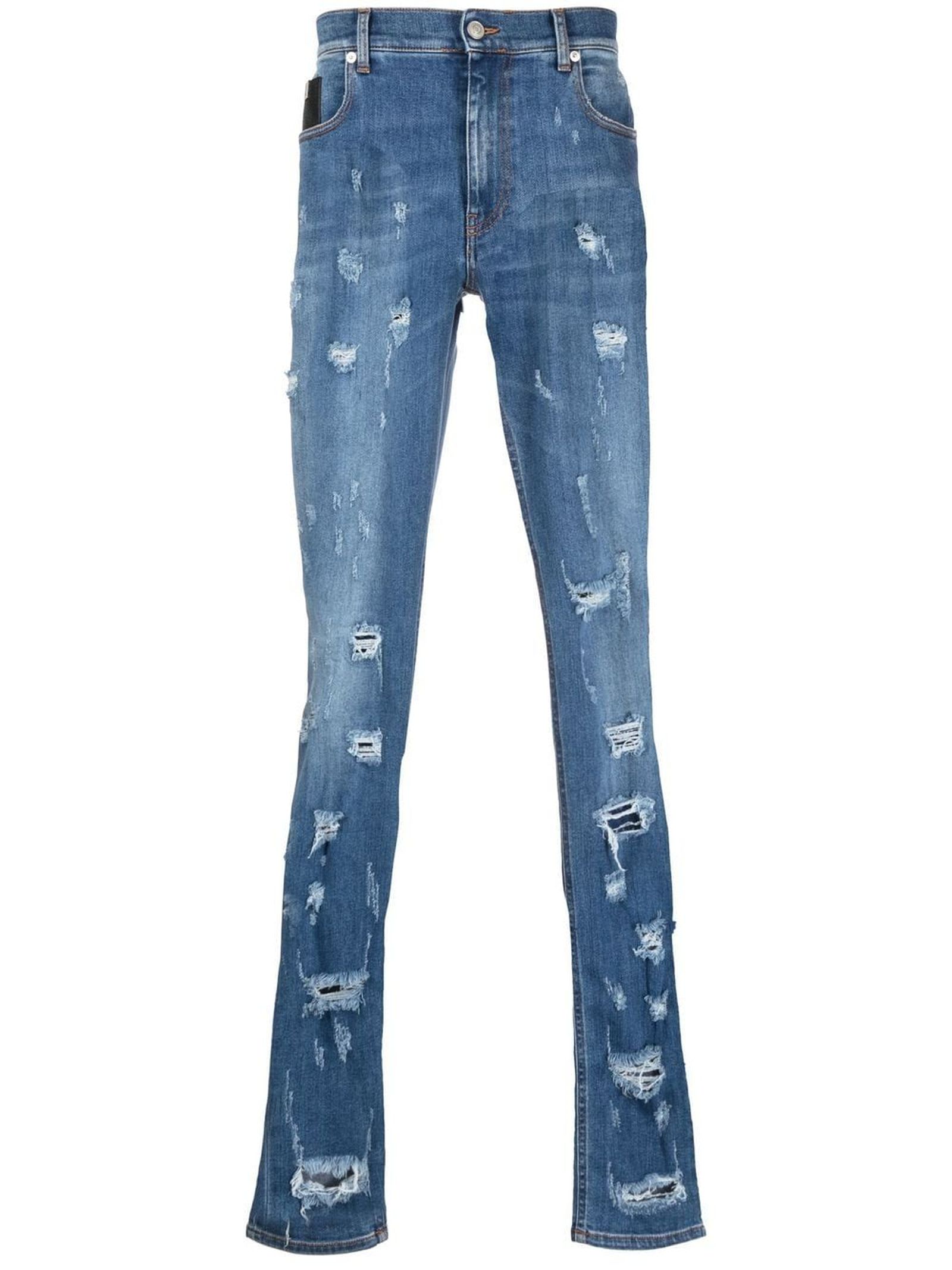 1017 ALYX 9SM Blue Stretch-cotton Jeans