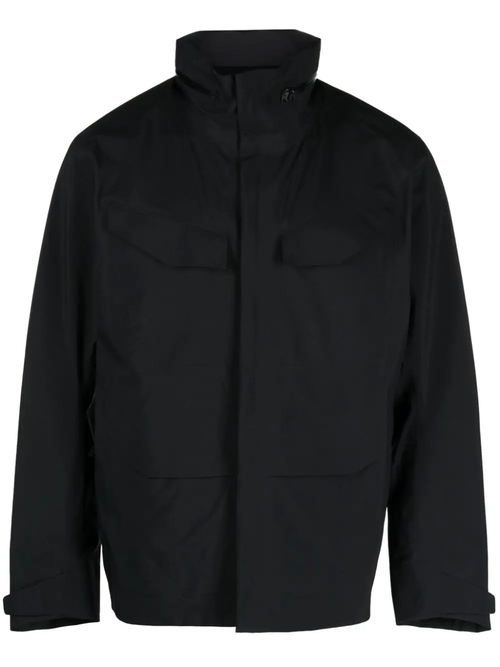 arc'teryx veilance field high-neck hooded jacket